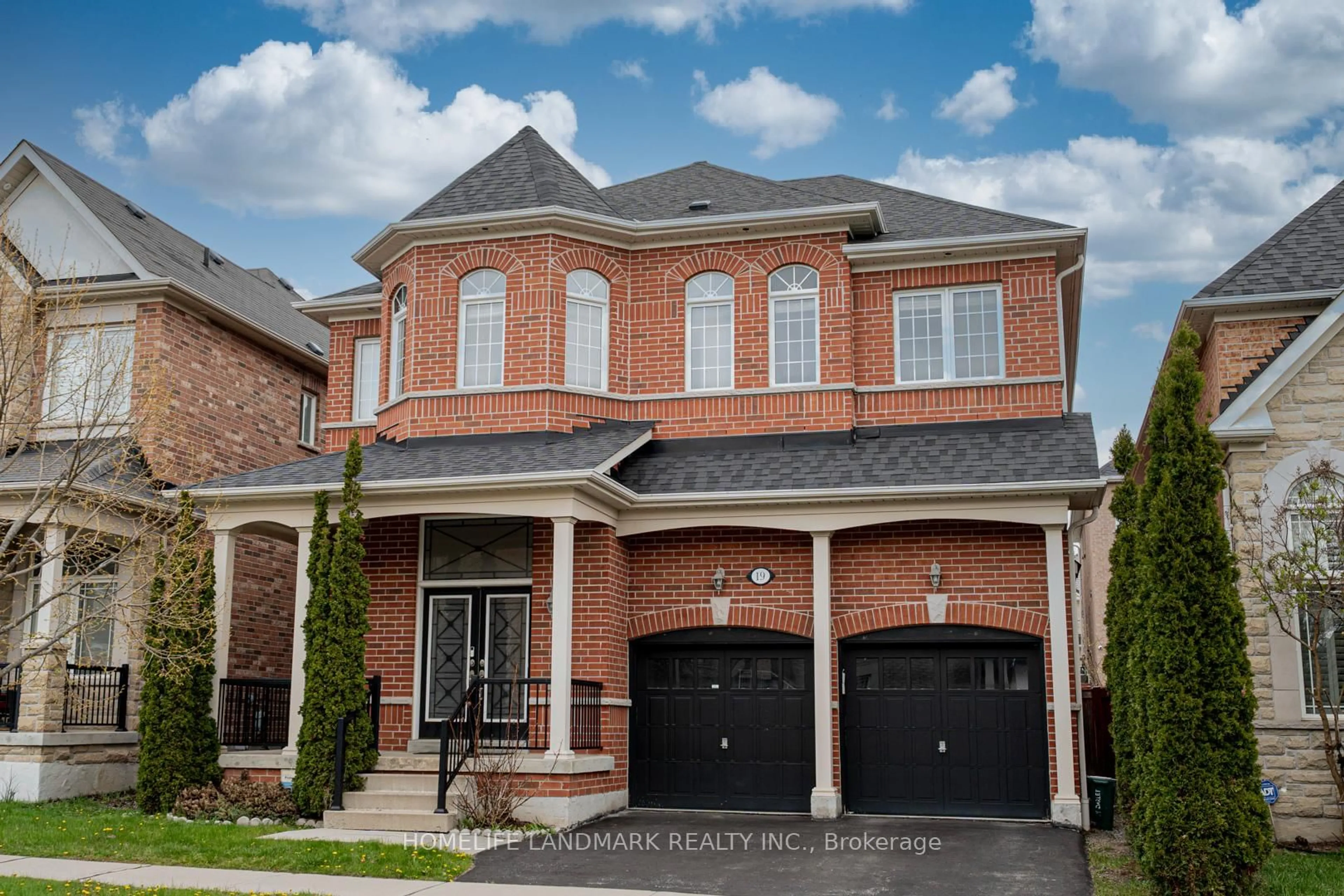 Home with brick exterior material, street for 19 Darlet Ave, Ajax Ontario L1Z 0G3