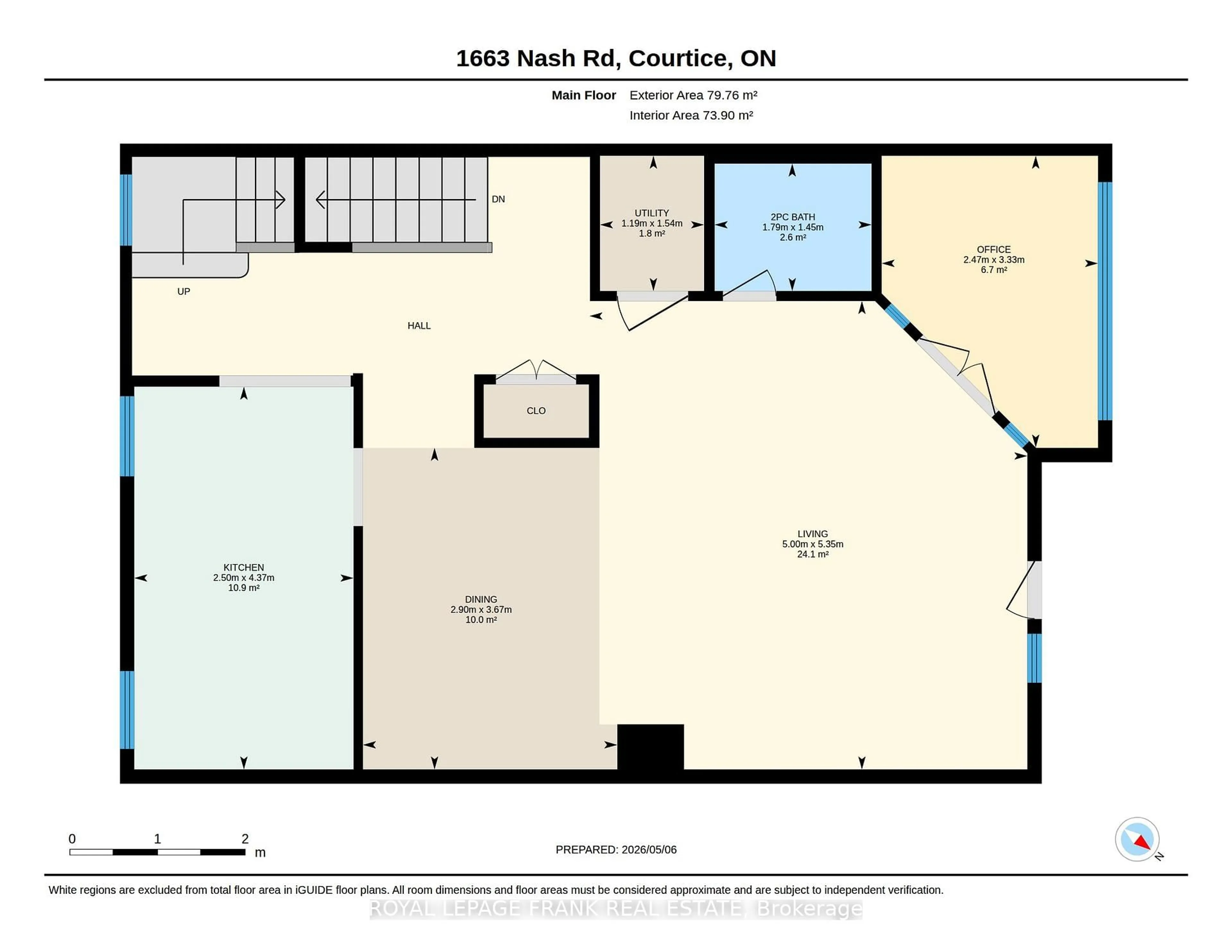 Floor plan for 1663 Nash Rd #D8, Clarington Ontario L1E 1S8