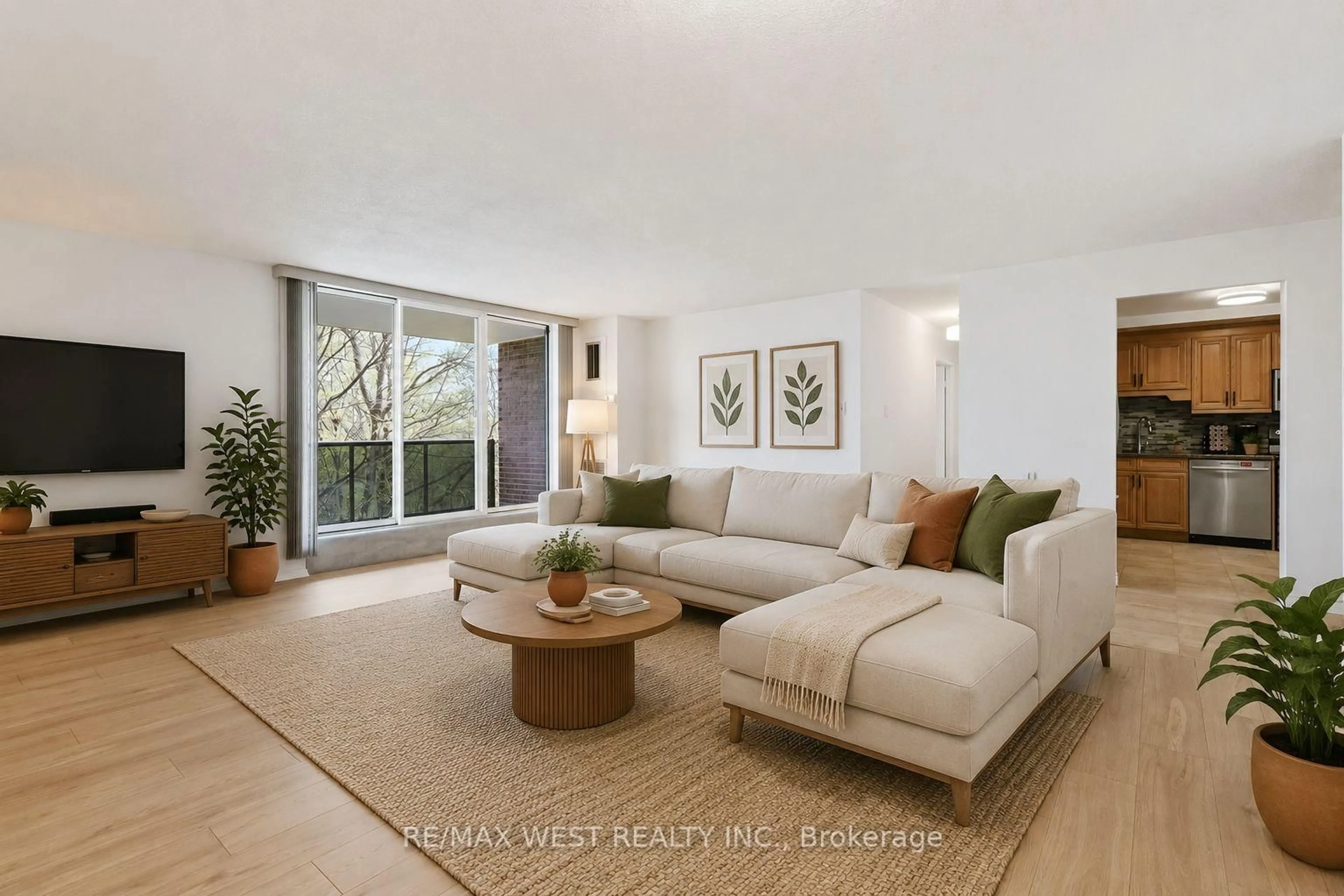 Living room with furniture, unknown for 1275 Markham Rd #401, Toronto Ontario M1H 3A2