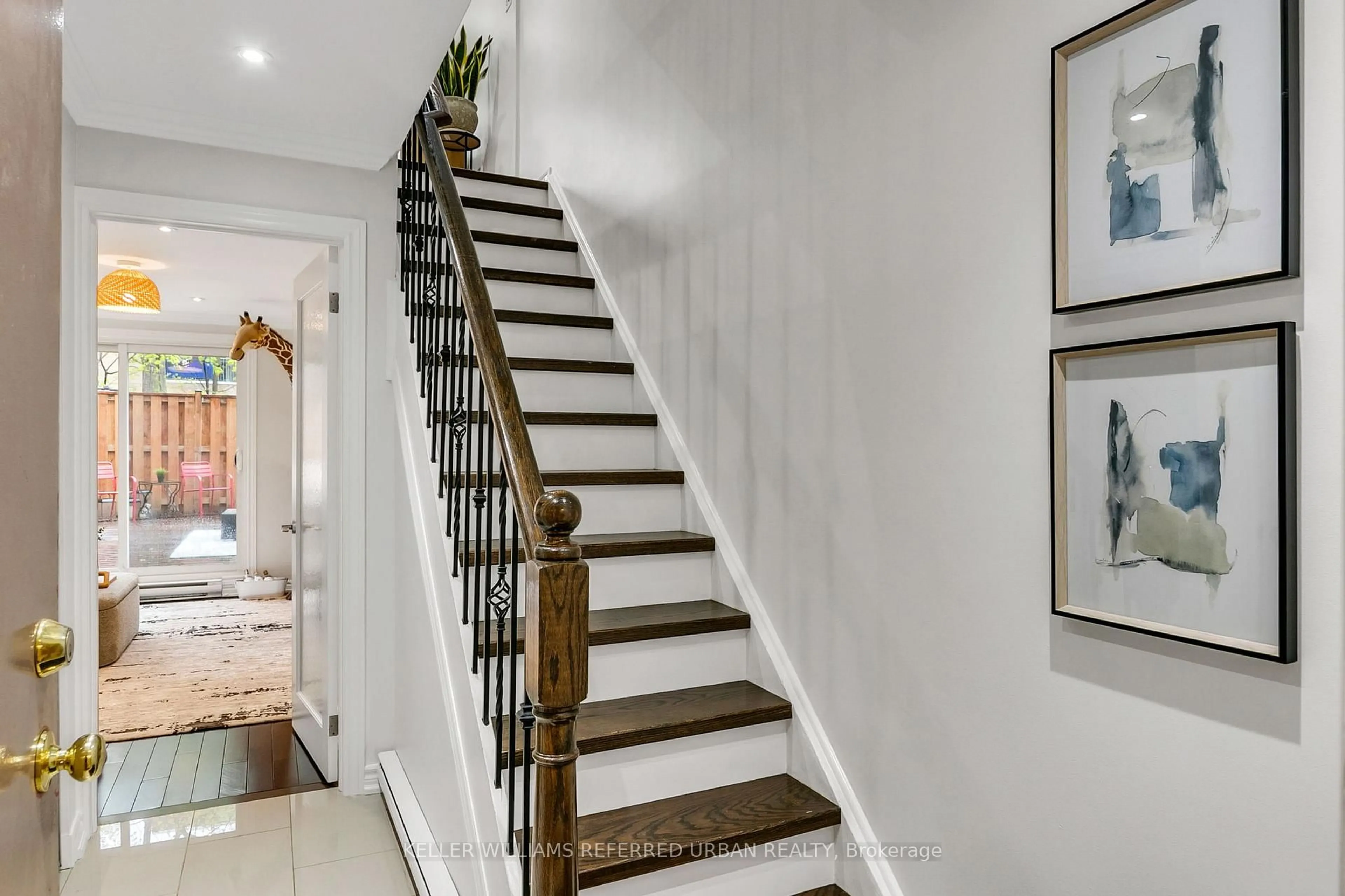 Stairs for 1209 Queen St #35, Toronto Ontario M4M 3H4