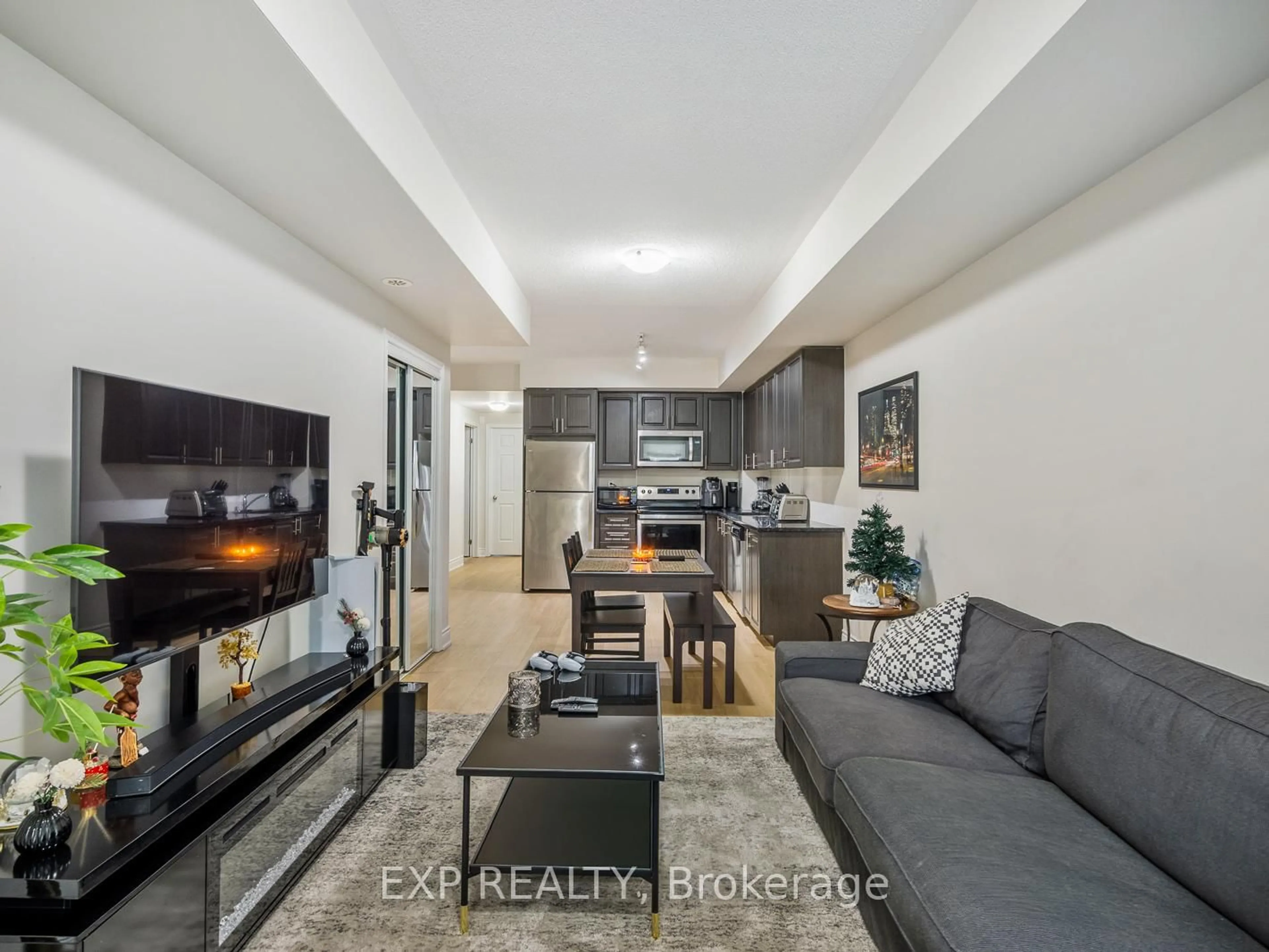 Living room with furniture, unknown for 8825 Sheppard Ave #101, Toronto Ontario M1B 0E3