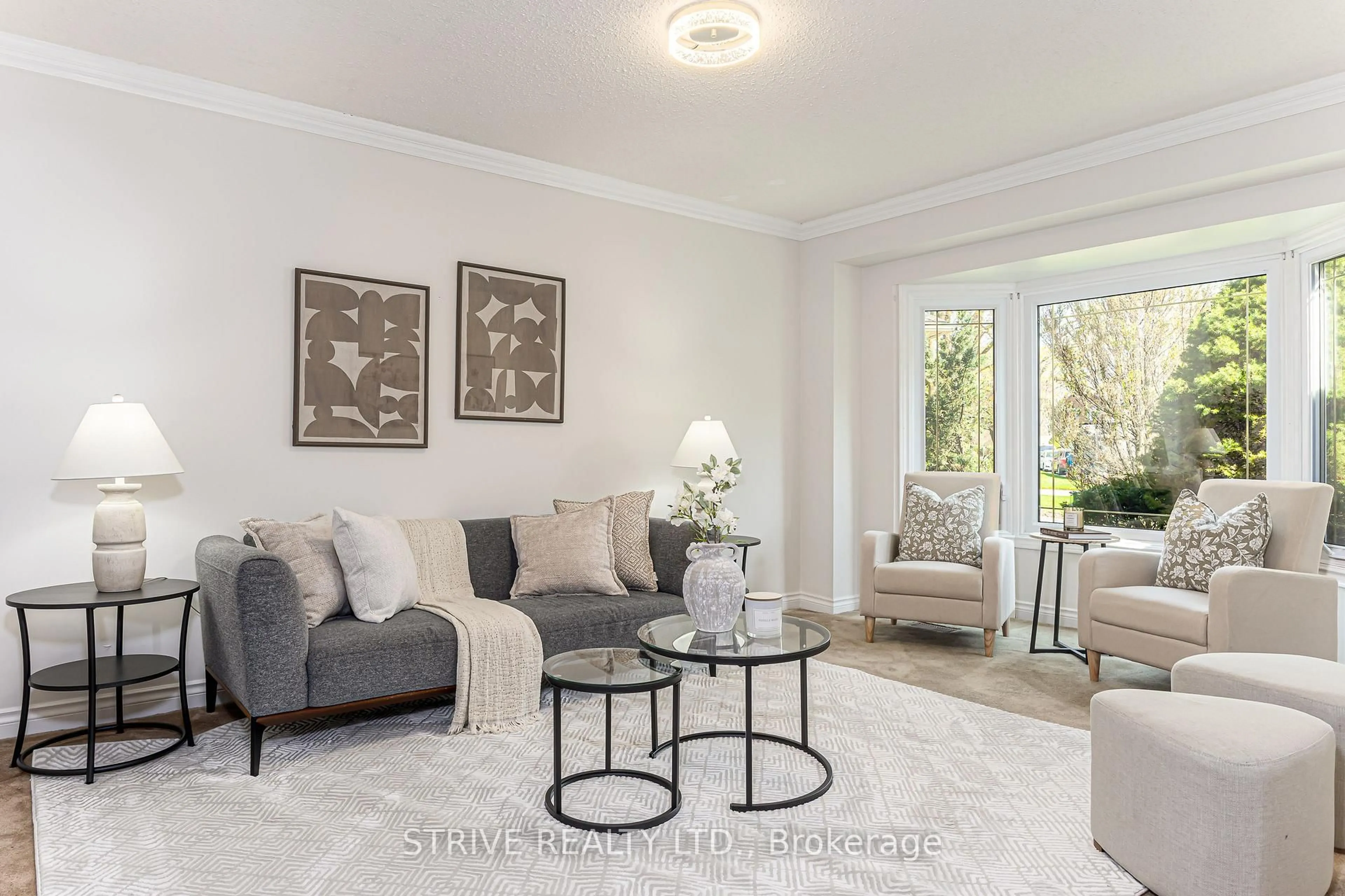 Living room with furniture, unknown for 59 Blackcreek Tr, Clarington Ontario L1E 1J9