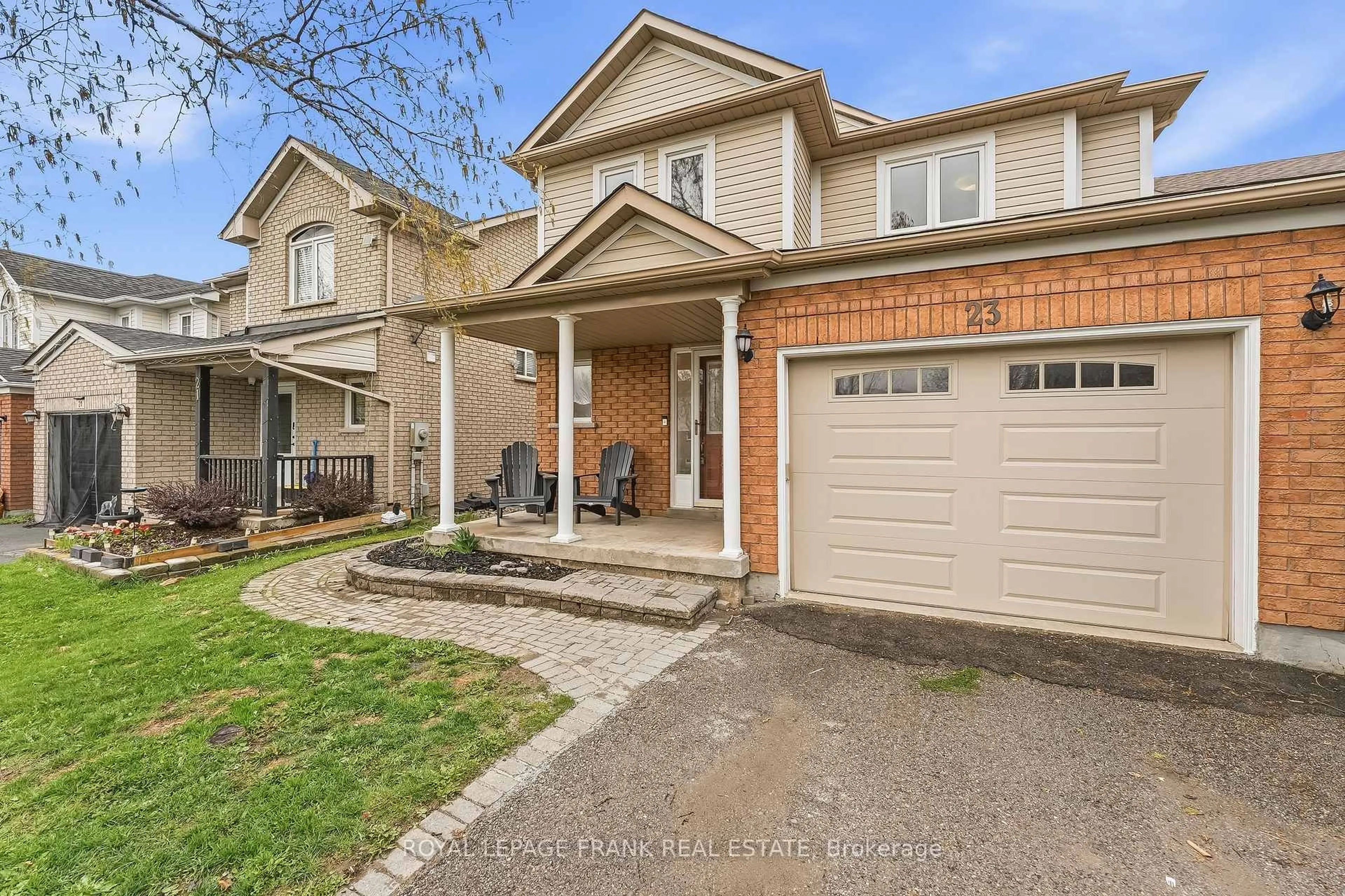 Home with brick exterior material, street for 23 Anders Dr, Scugog Ontario L9L 1T6