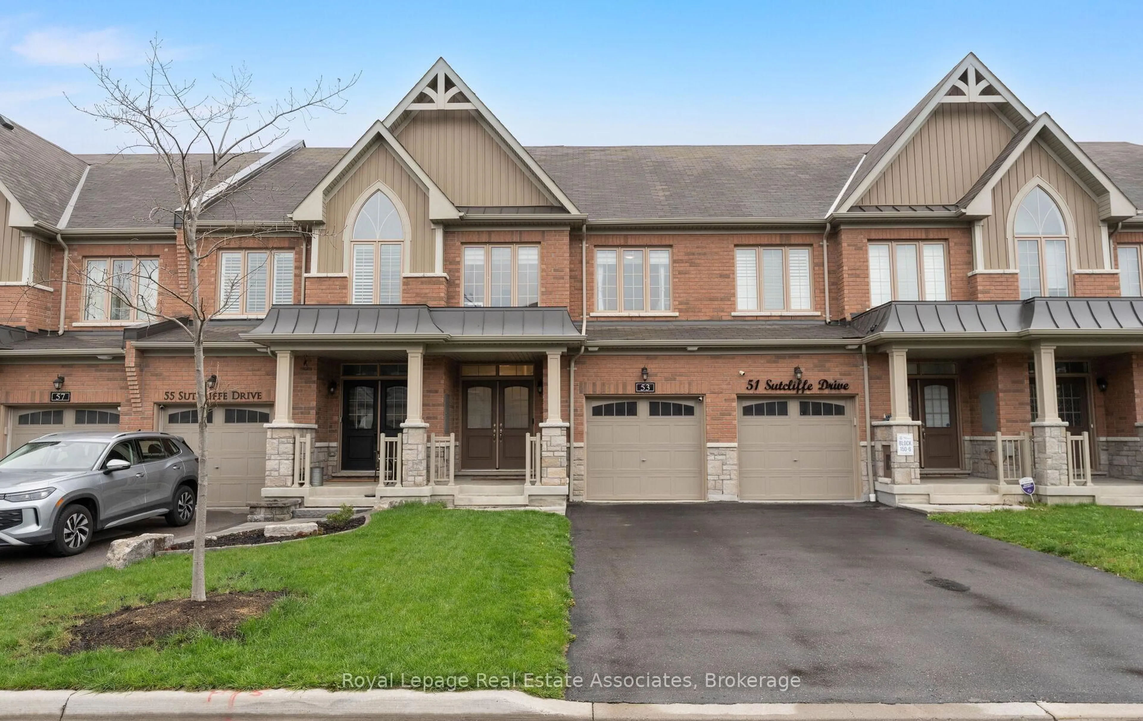 Home with brick exterior material, street for 53 Sutcliffe Dr, Whitby Ontario L1R 0R1