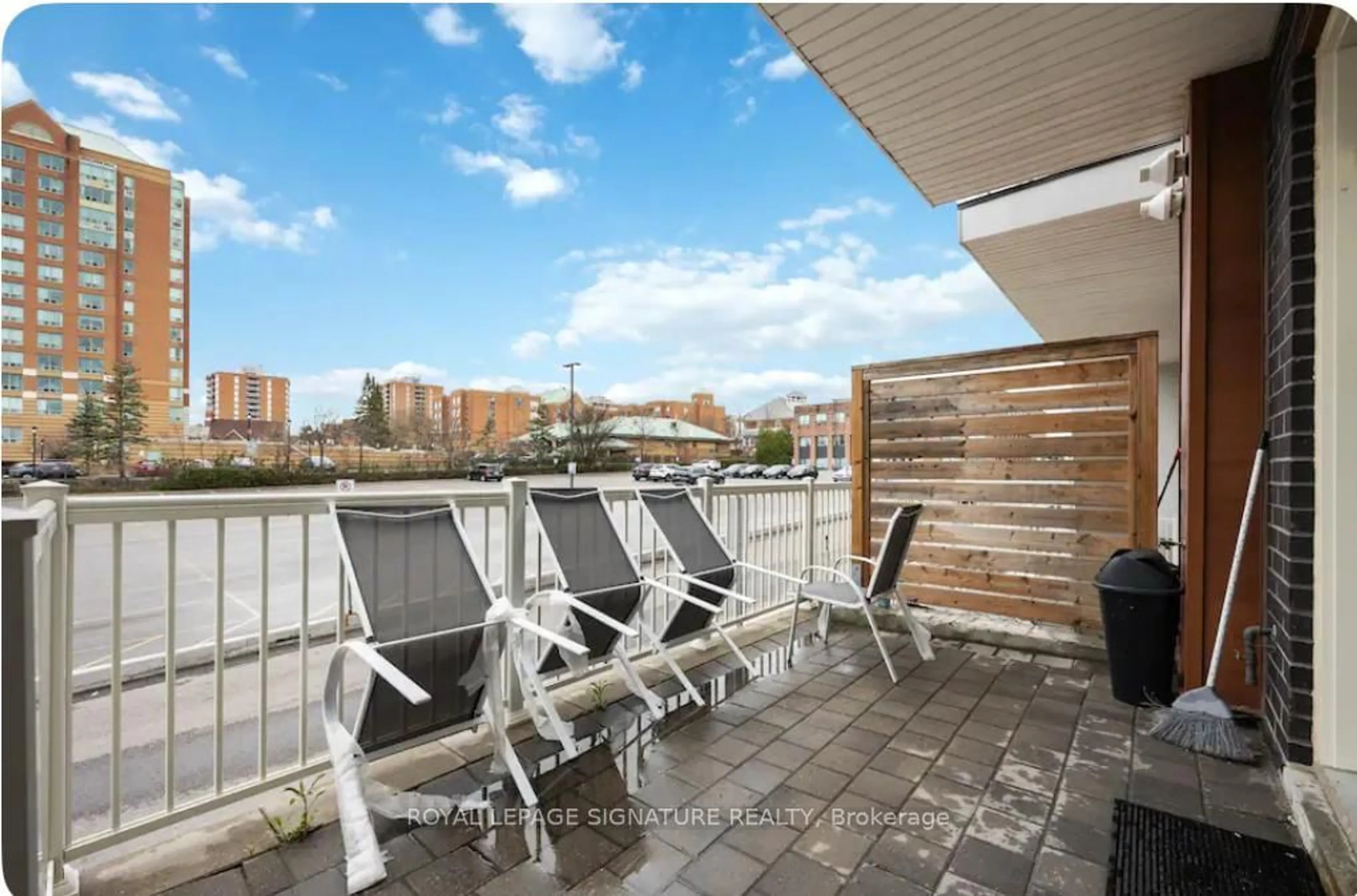 Balcony in the apartment, unknown for 1359 Neilson Rd #56, Toronto Ontario M1B 0C6