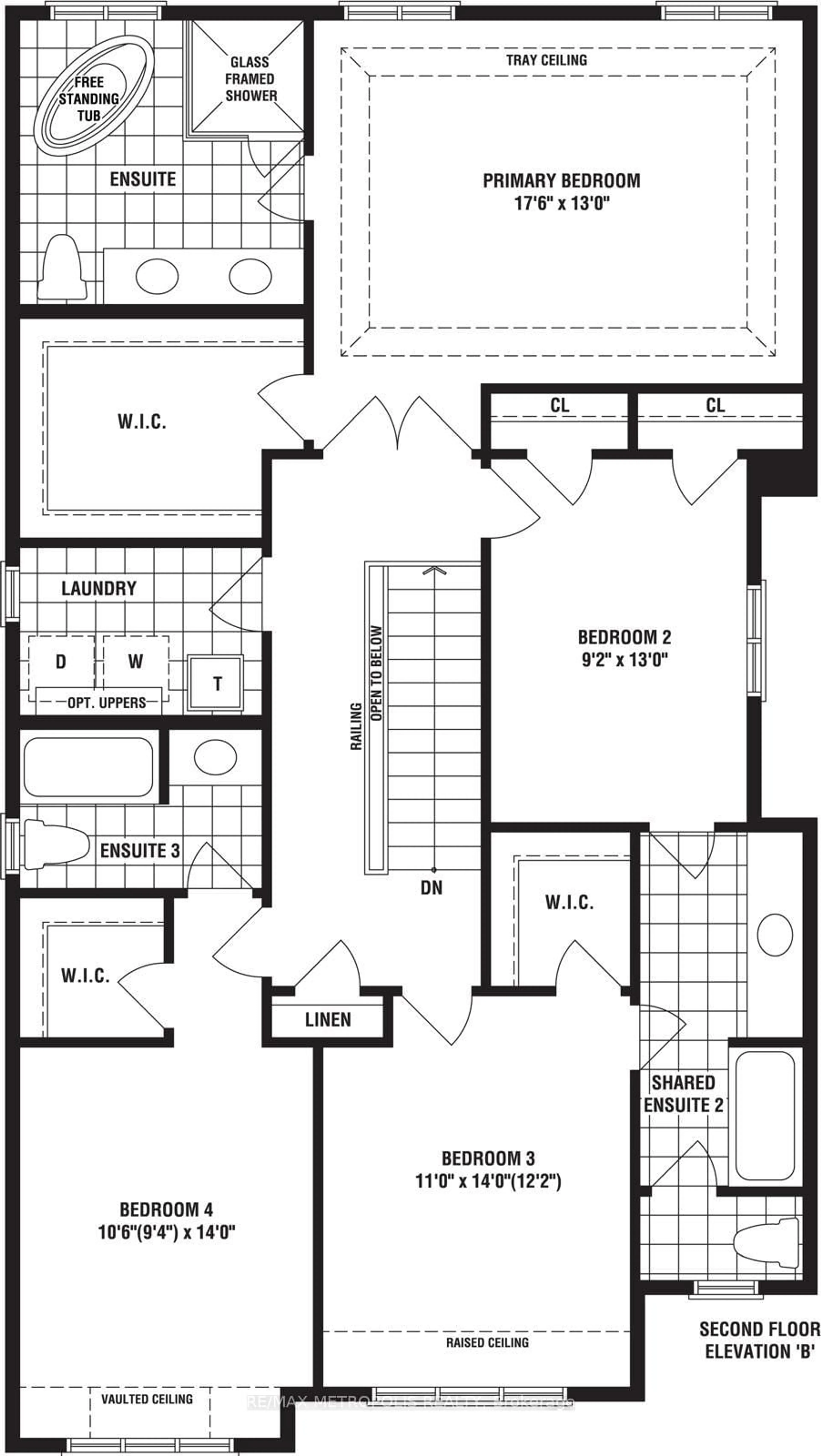 Floor plan for 1207 Wilmington Ave, Oshawa Ontario L1L 0T4
