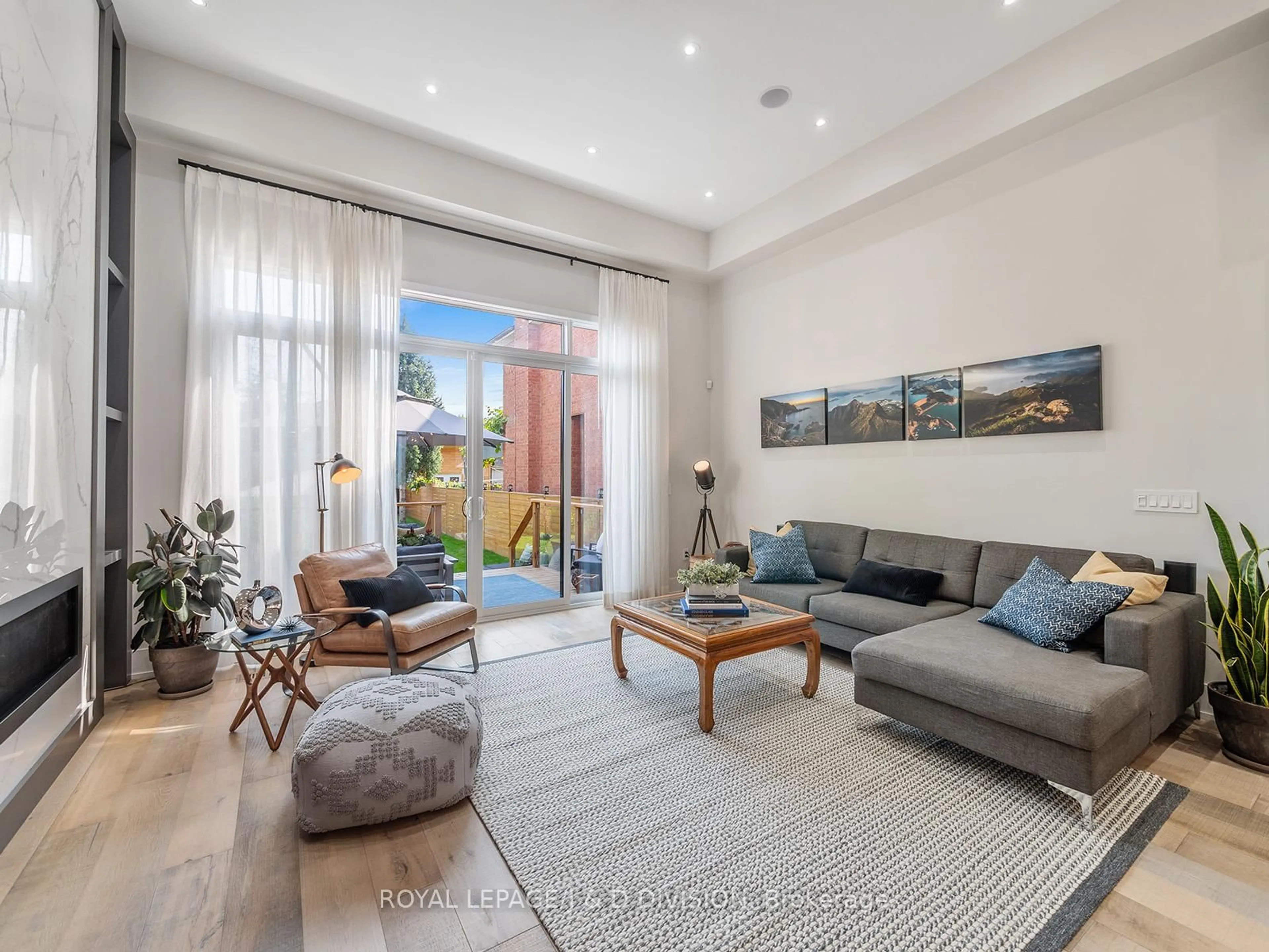 Living room with furniture, unknown for 221 Virginia Ave, Toronto Ontario M4C 2T6