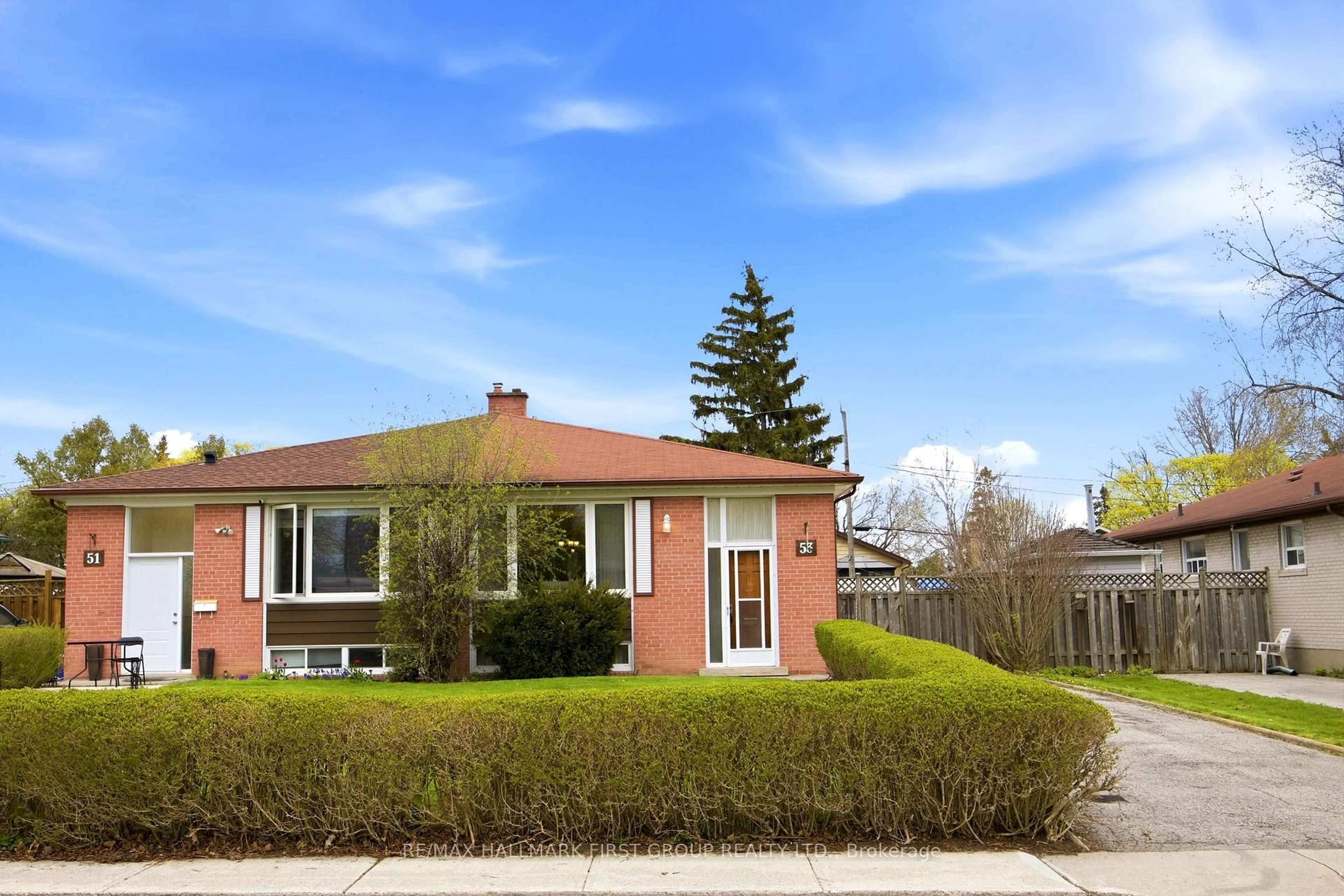 Home with brick exterior material, street for 53 Billingsgate Cres, Ajax Ontario L1S 2R7