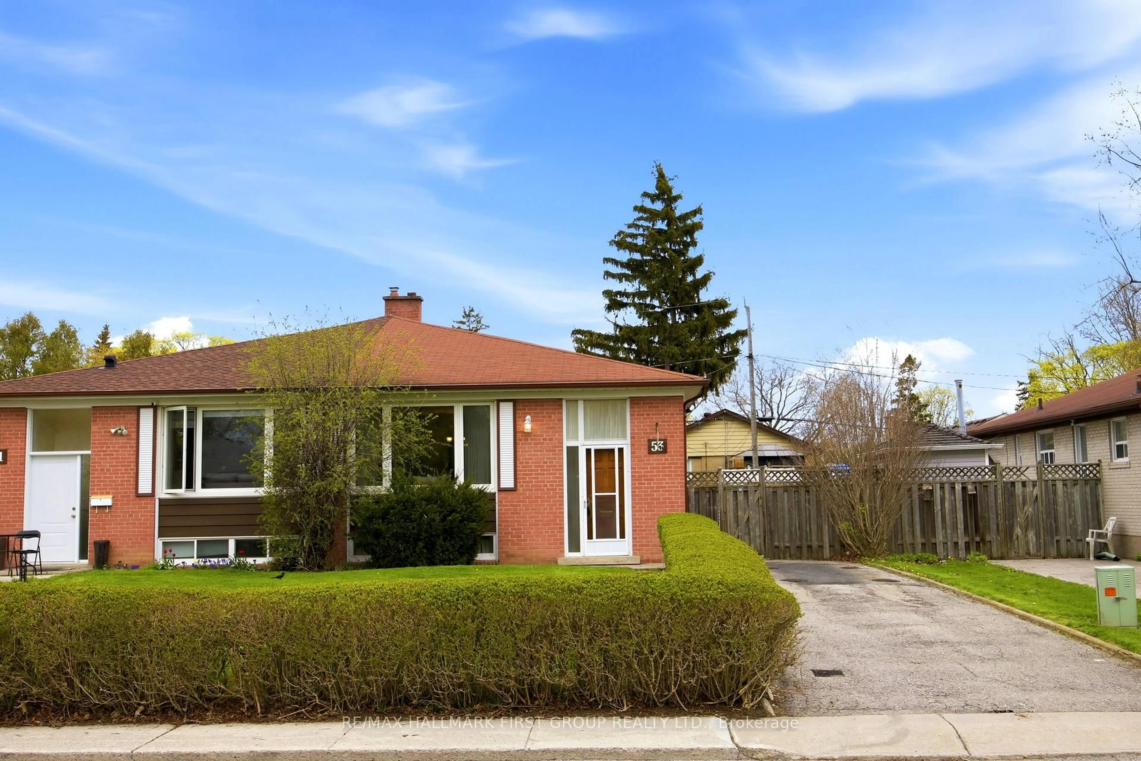 Home with brick exterior material, street for 53 Billingsgate Cres, Ajax Ontario L1S 2R7