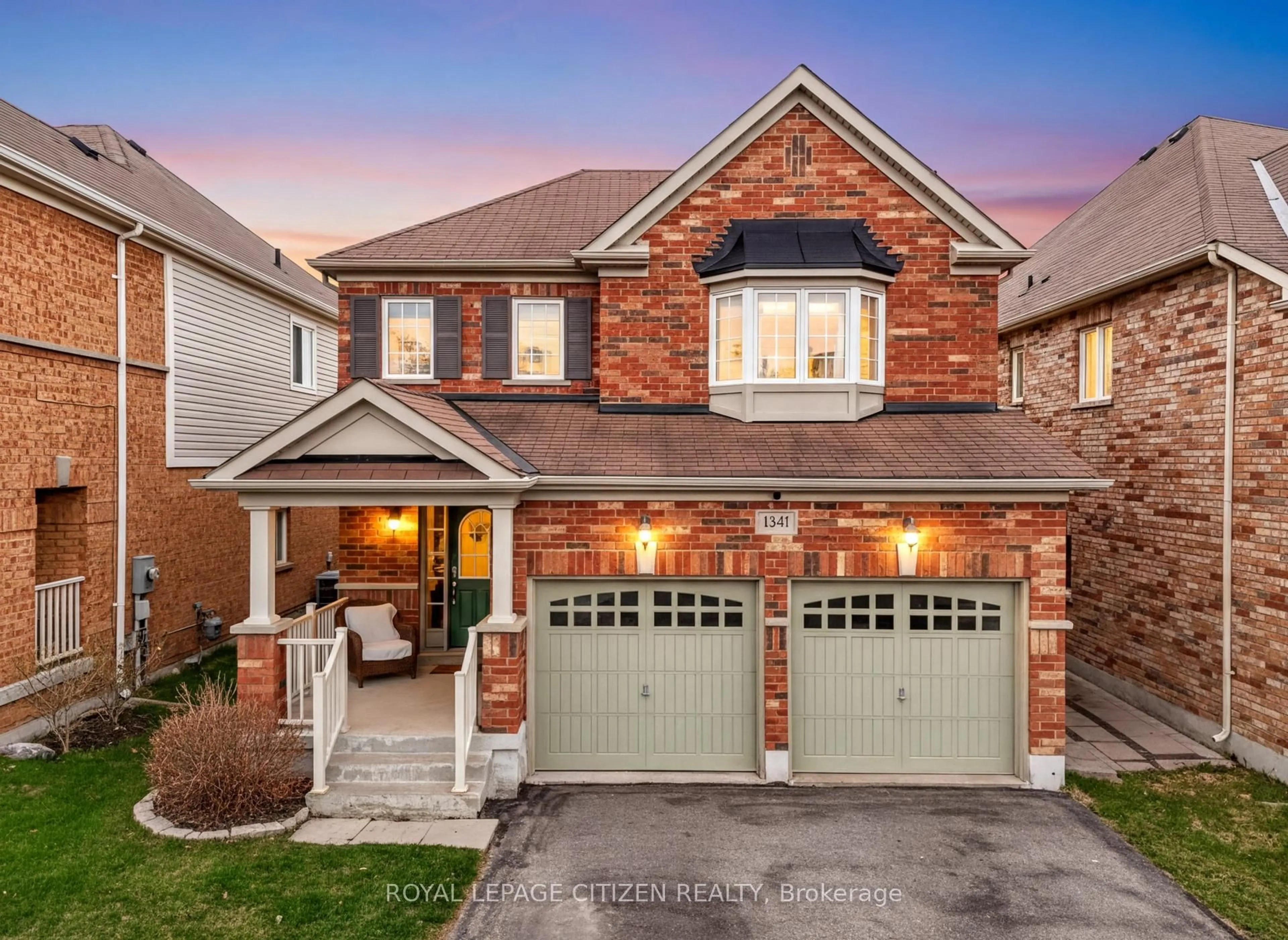 Home with brick exterior material, street for 1341 Woodstream Ave, Oshawa Ontario L1K 0N6