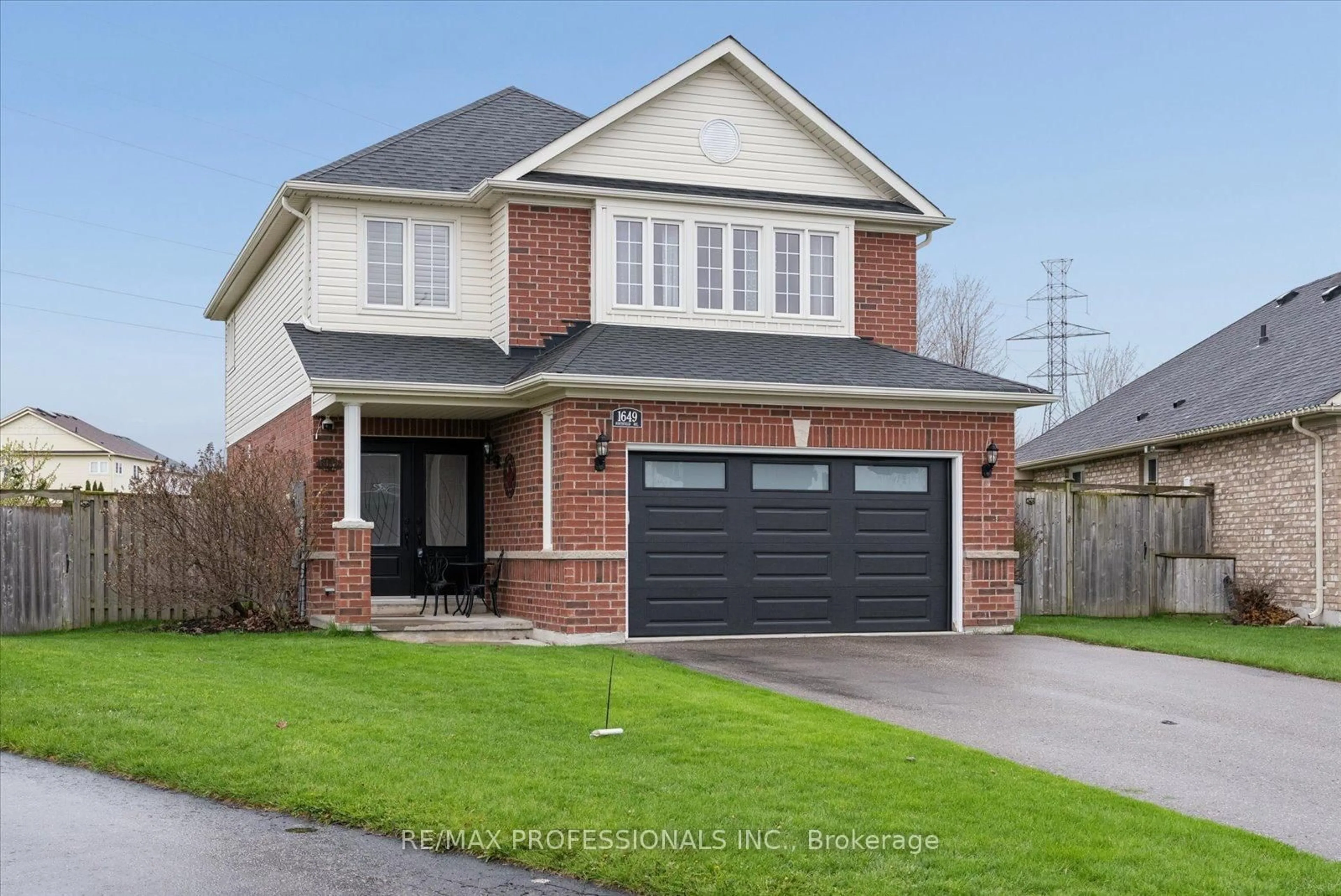 Home with brick exterior material, street for 1649 Northfield Ave, Oshawa Ontario L1K 0K8
