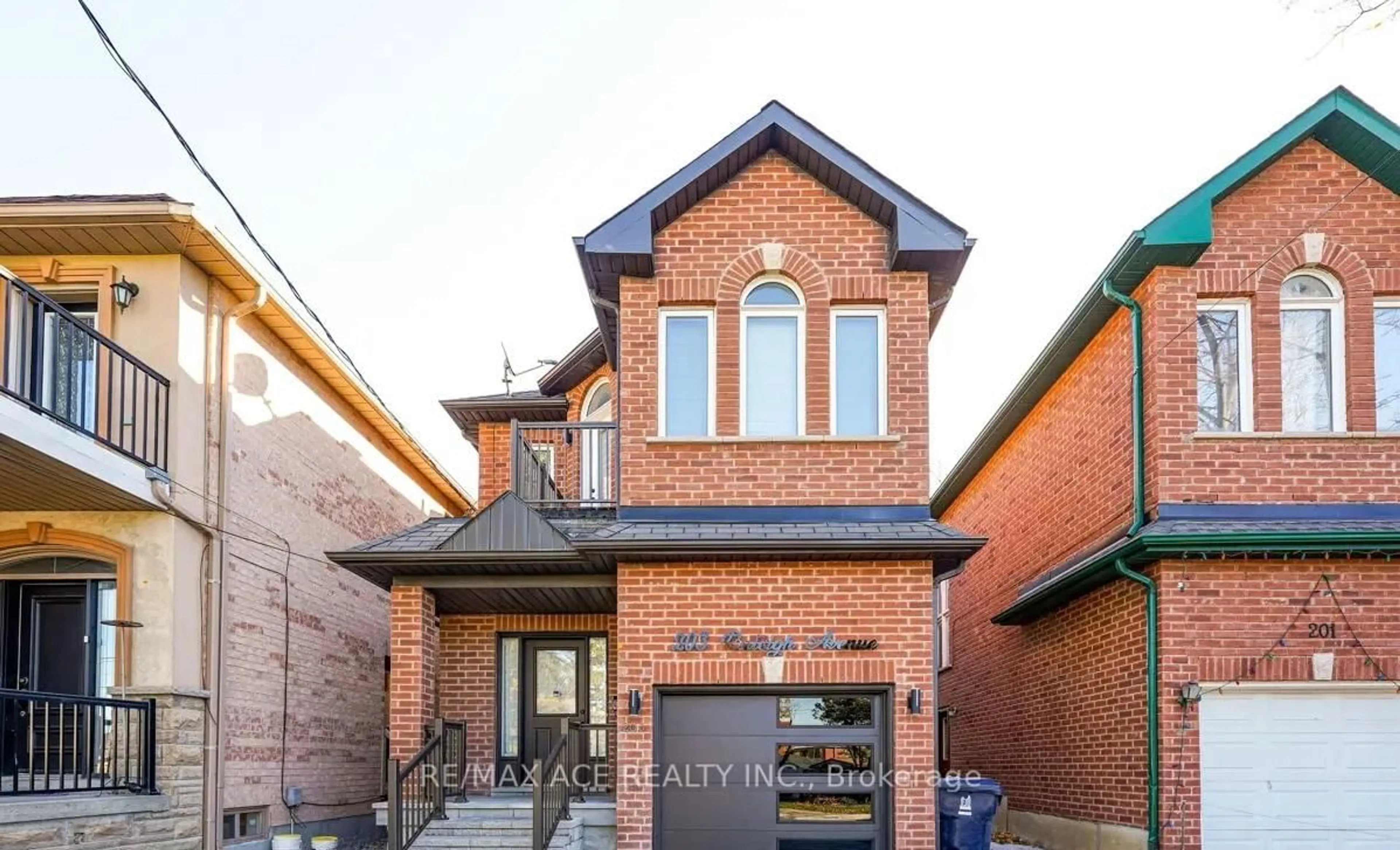 Home with brick exterior material, unknown for 203 Raleigh Ave, Toronto Ontario M1K 1A5