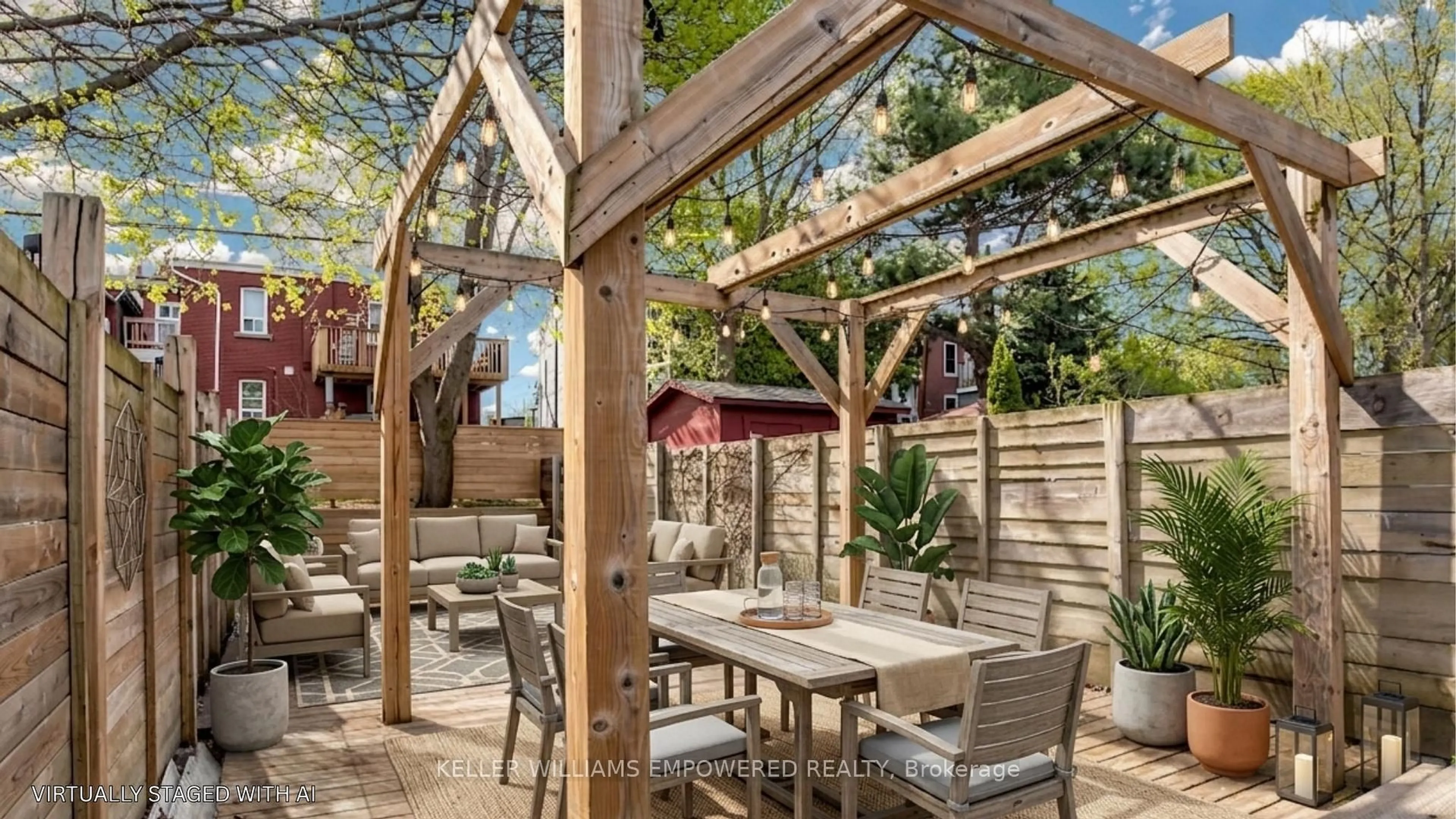 Patio, street for 82 Billings Ave, Toronto Ontario M4L 2S4