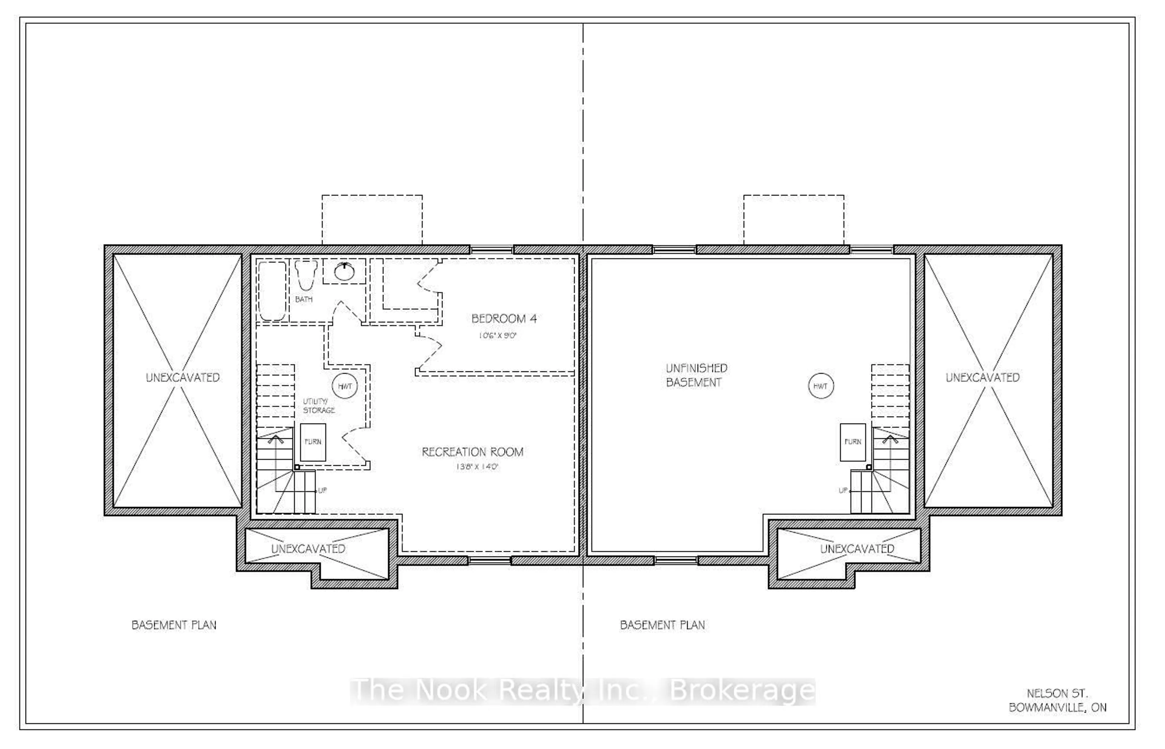 Floor plan for 55A Nelson St, Clarington Ontario L1C 1E6