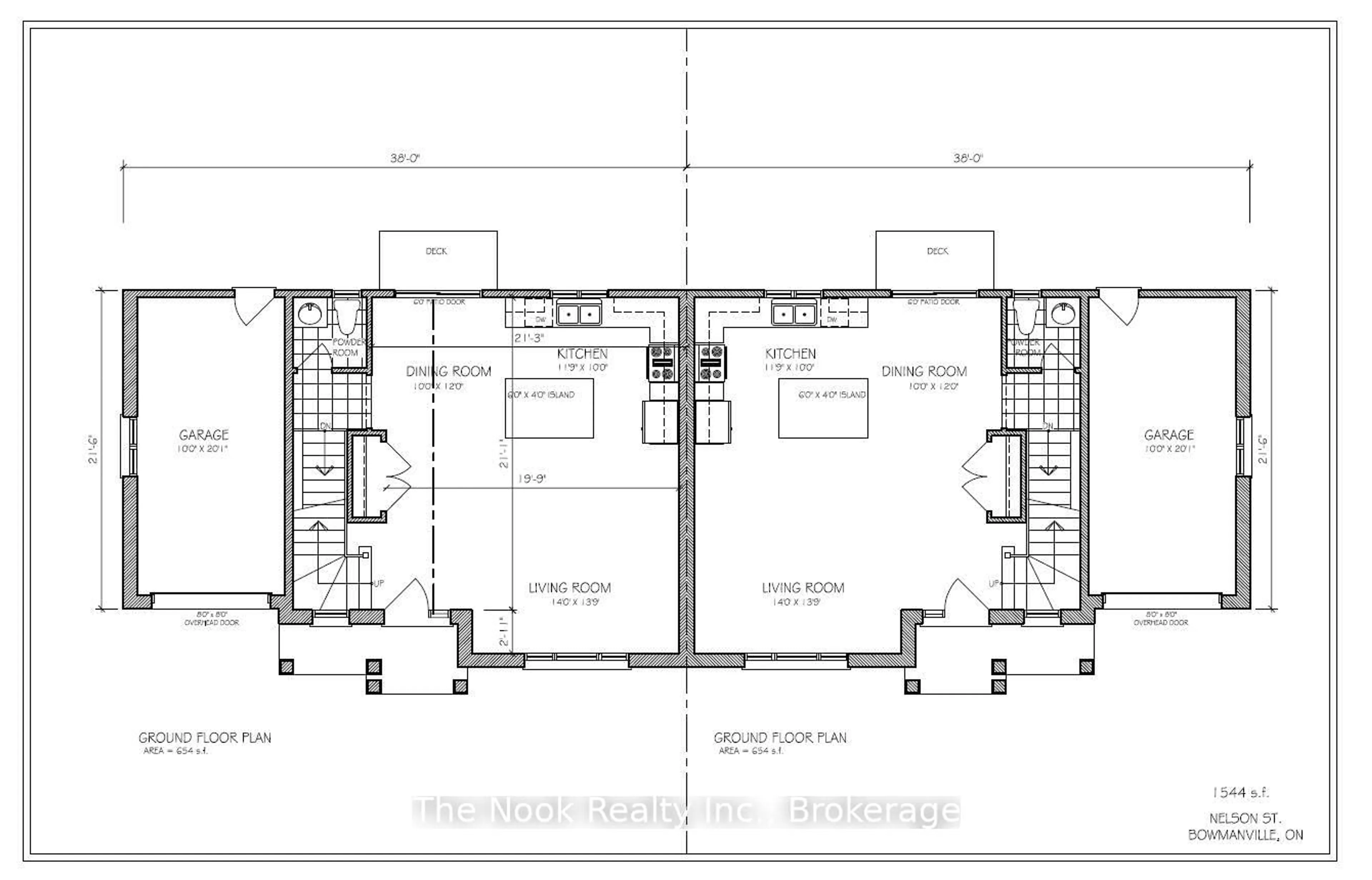 Floor plan for 55A Nelson St, Clarington Ontario L1C 1E6