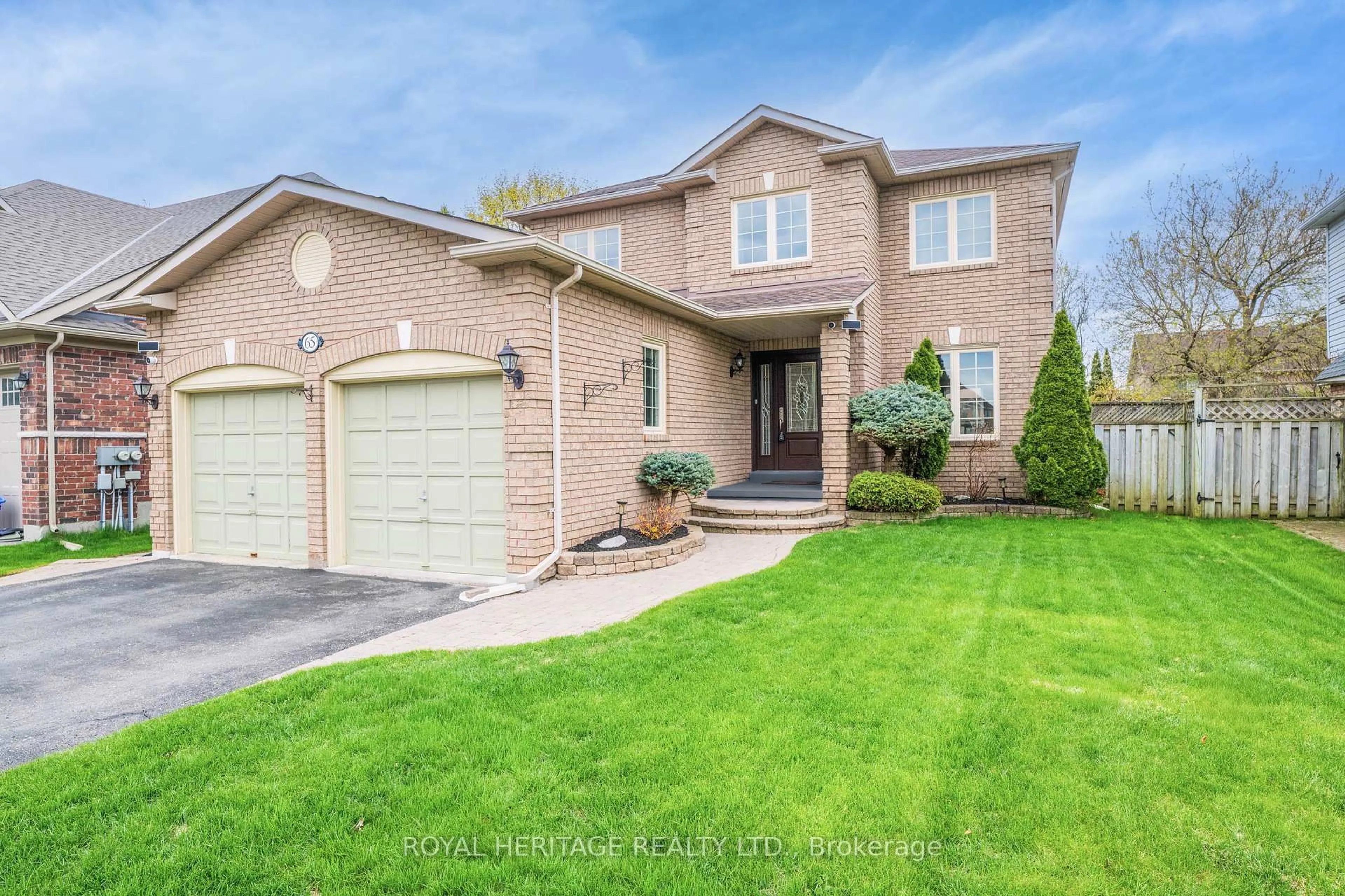 Home with brick exterior material, street for 65 Ireland St, Clarington Ontario L1C 4V1