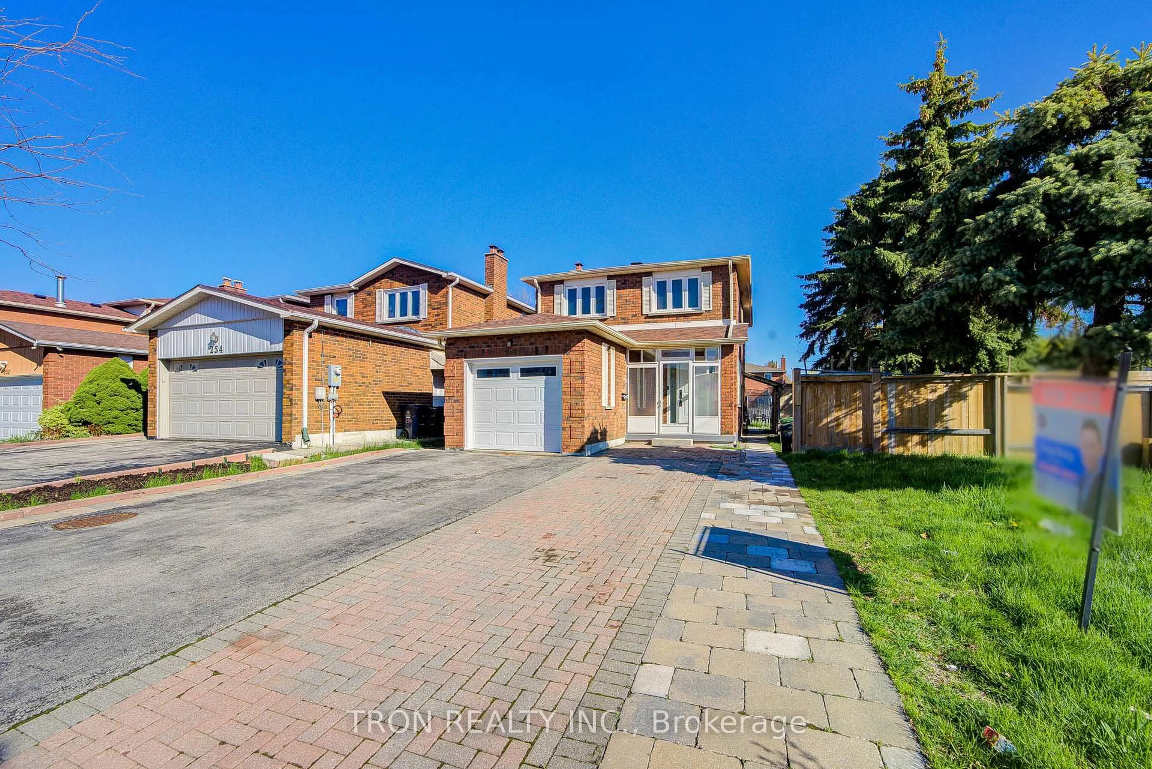 Home with brick exterior material, street for 256 Alexmuir Blvd, Toronto Ontario M1V 1T7