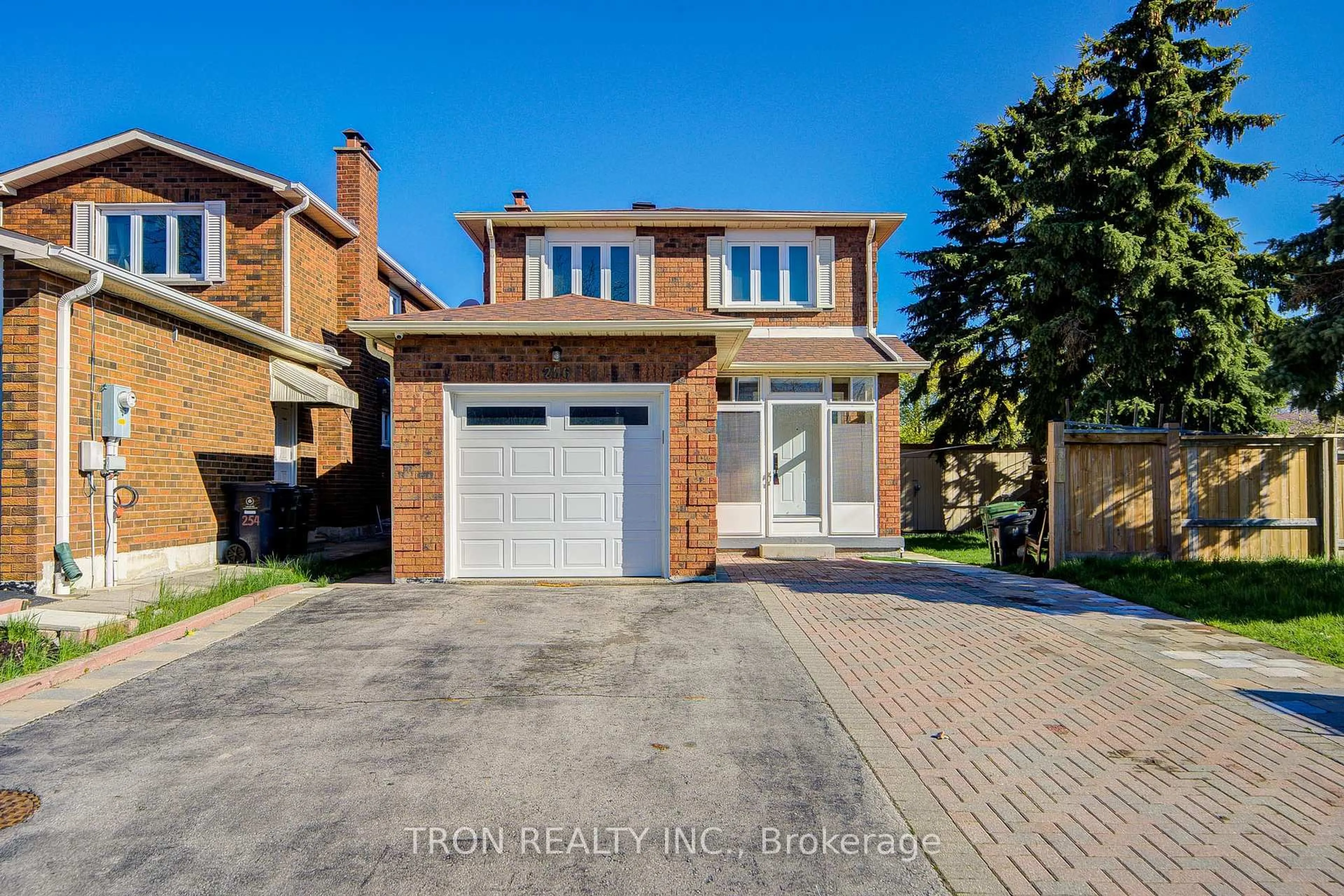 Home with brick exterior material, street for 256 Alexmuir Blvd, Toronto Ontario M1V 1T7