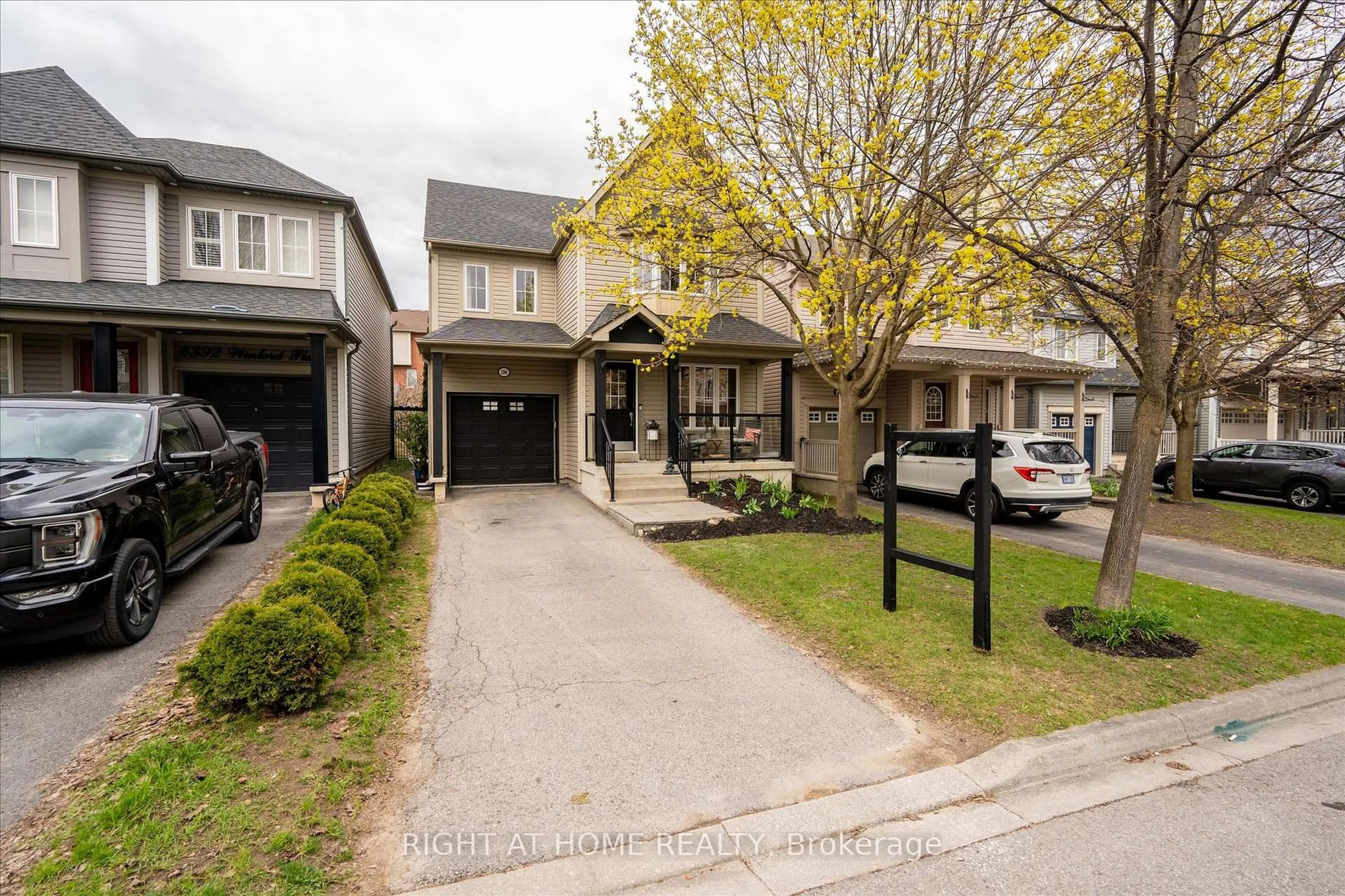 Home with brick exterior material, street for 2396 Winlord Pl, Oshawa Ontario L1L 0B7