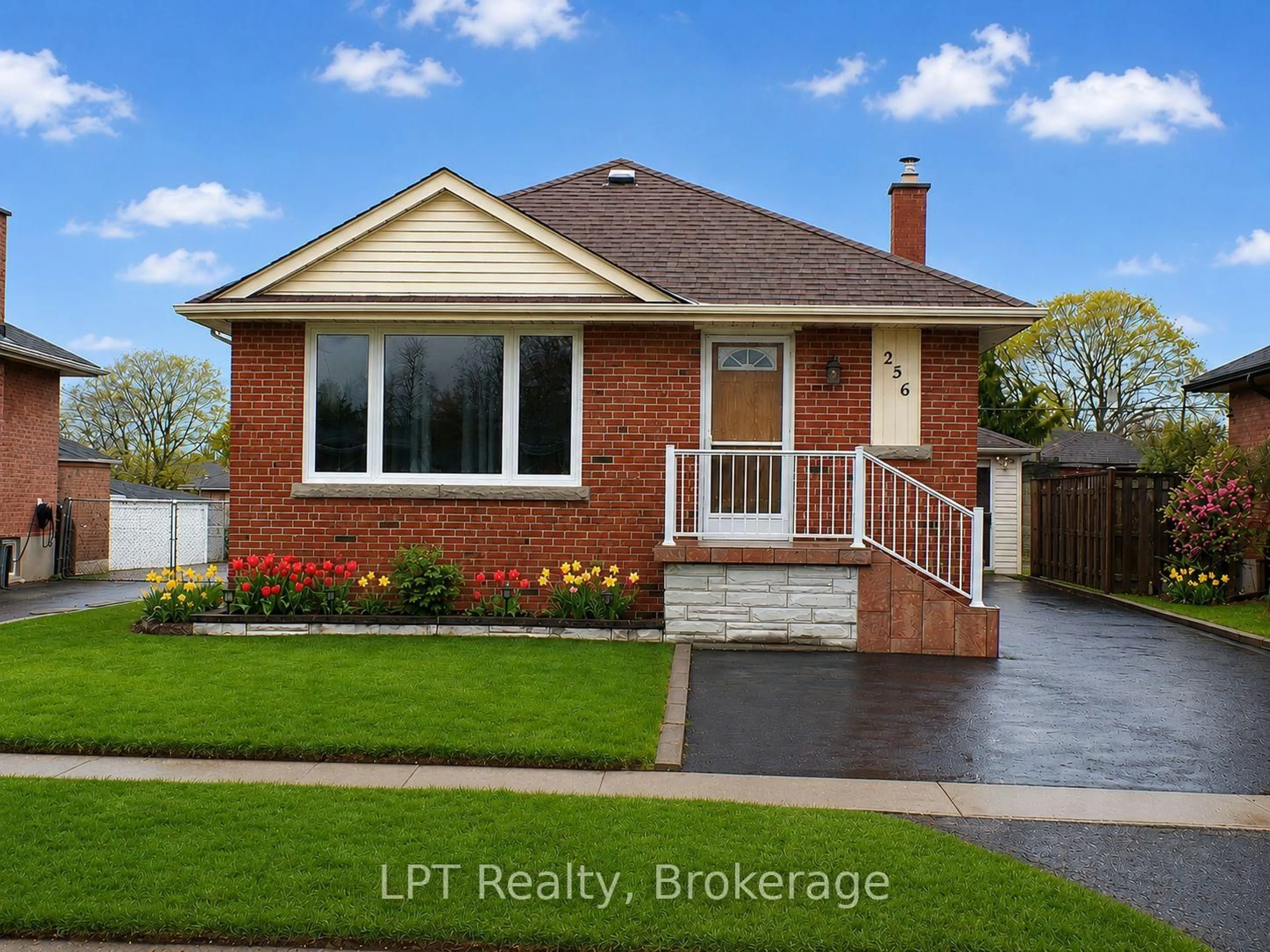 Home with brick exterior material, street for 256 Farewell St, Oshawa Ontario L1H 6L9