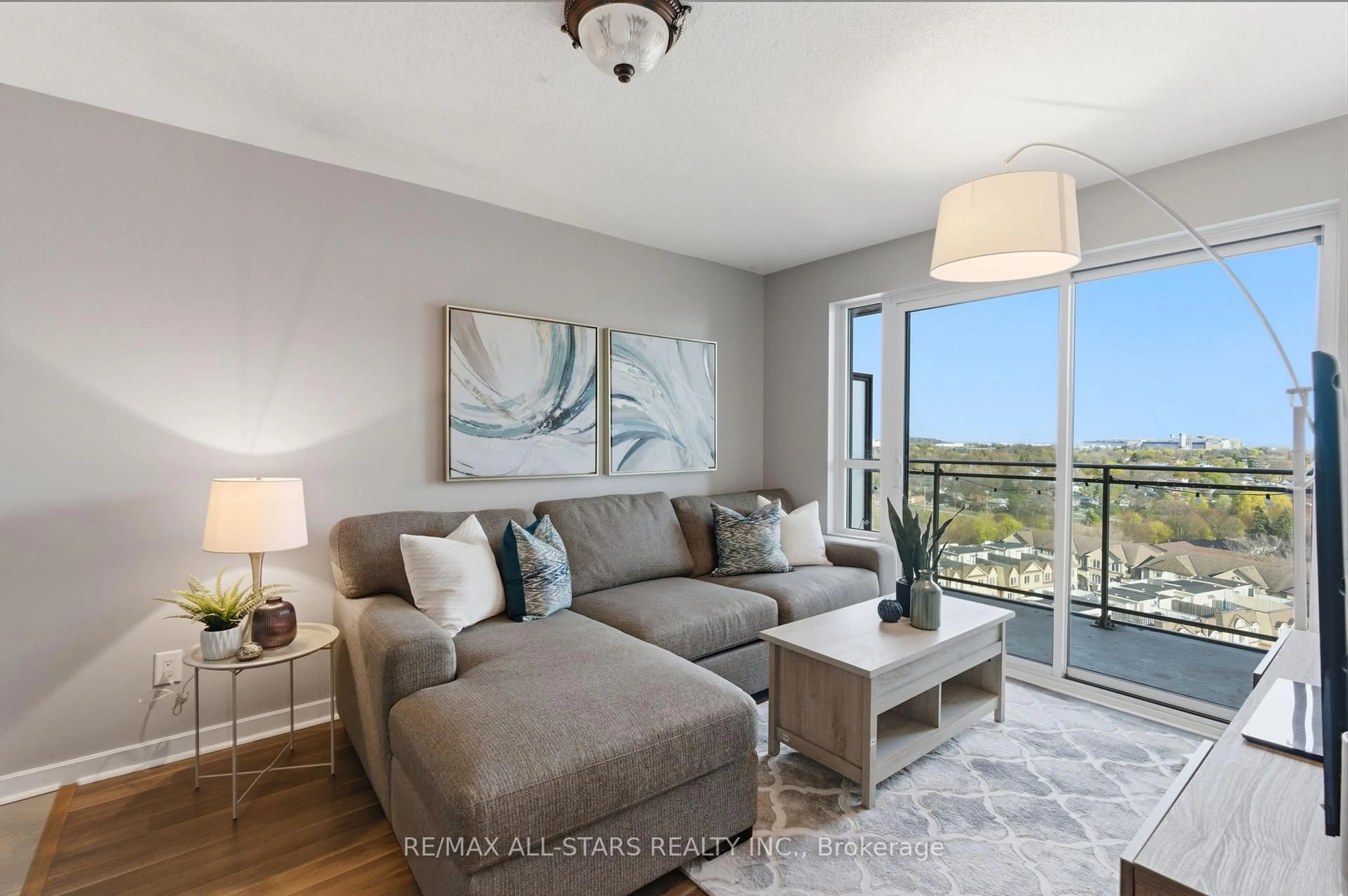 Living room with furniture, unknown for 1235 Bayly St #1216, Pickering Ontario L1W 1L7