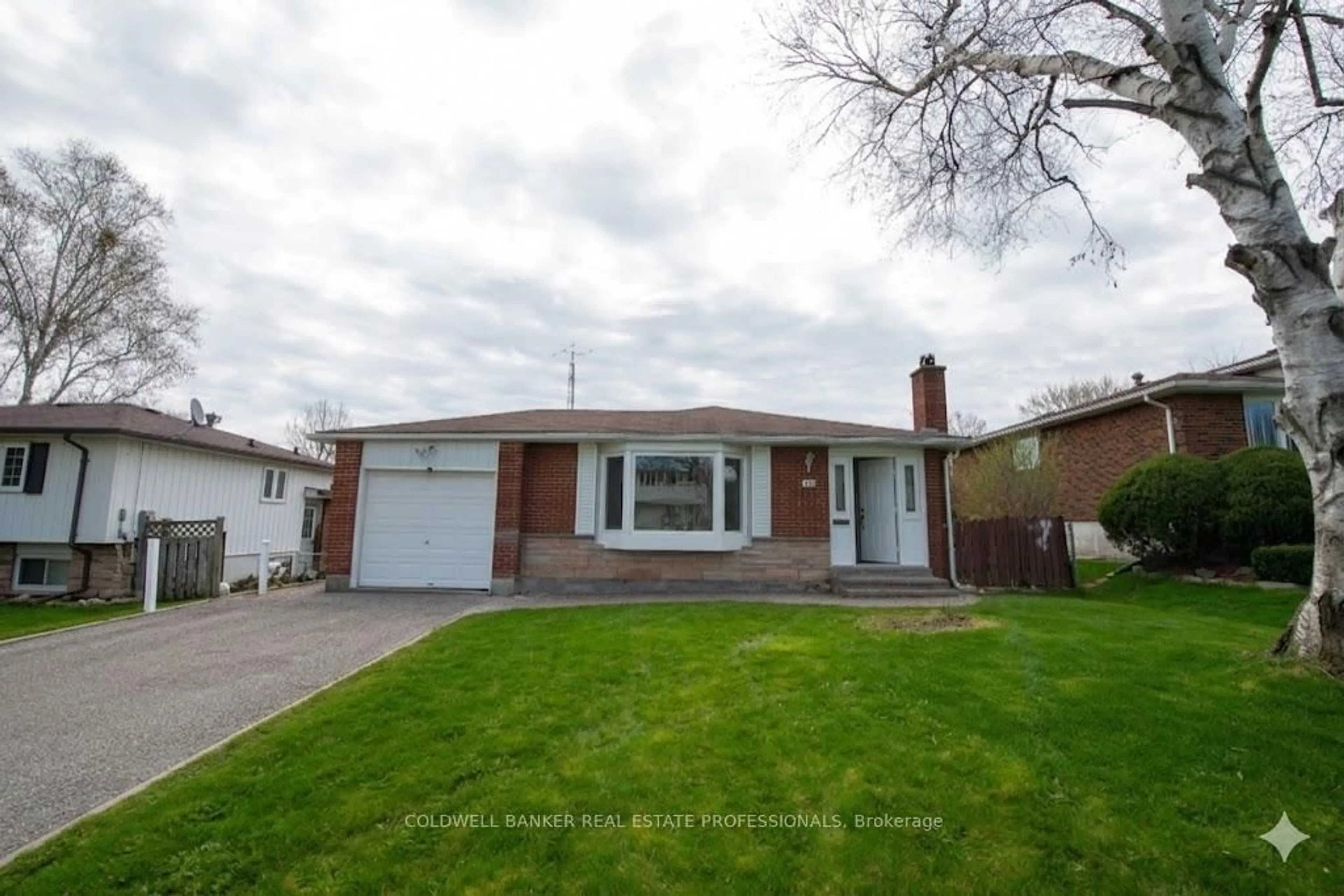 Home with brick exterior material, street for 133 Clover Ridge Dr, Ajax Ontario L1S 1H3