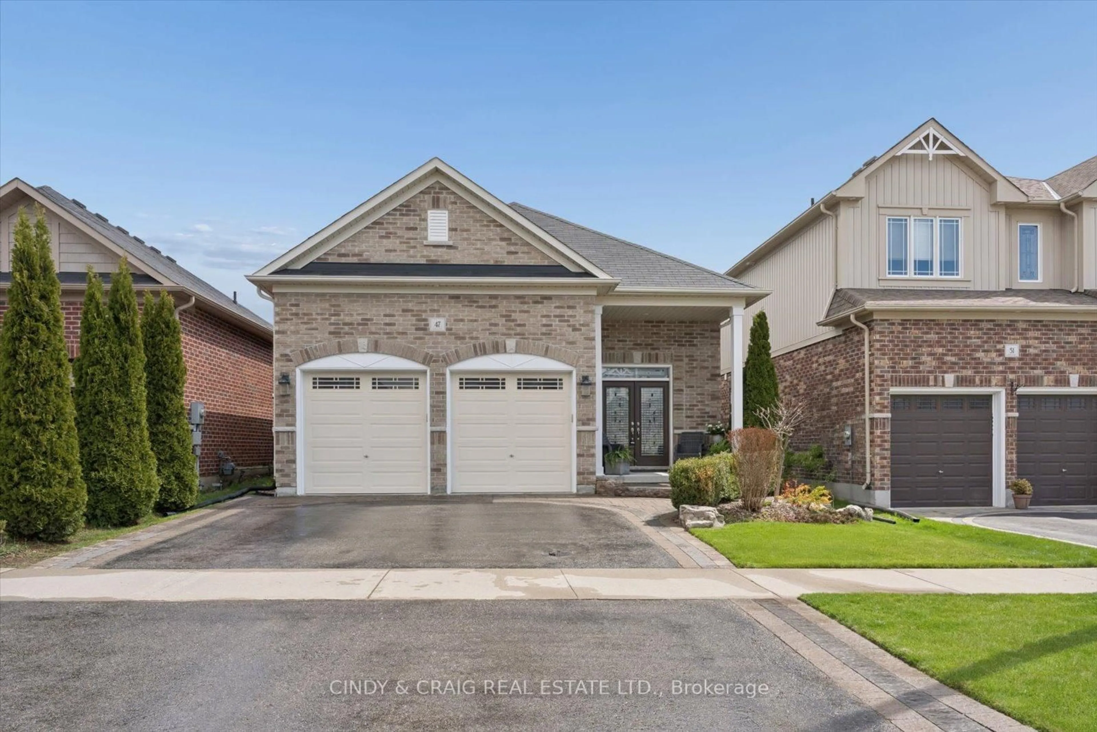 Home with brick exterior material, street for 47 Gordon Cowling St, Clarington Ontario L1E 0G7