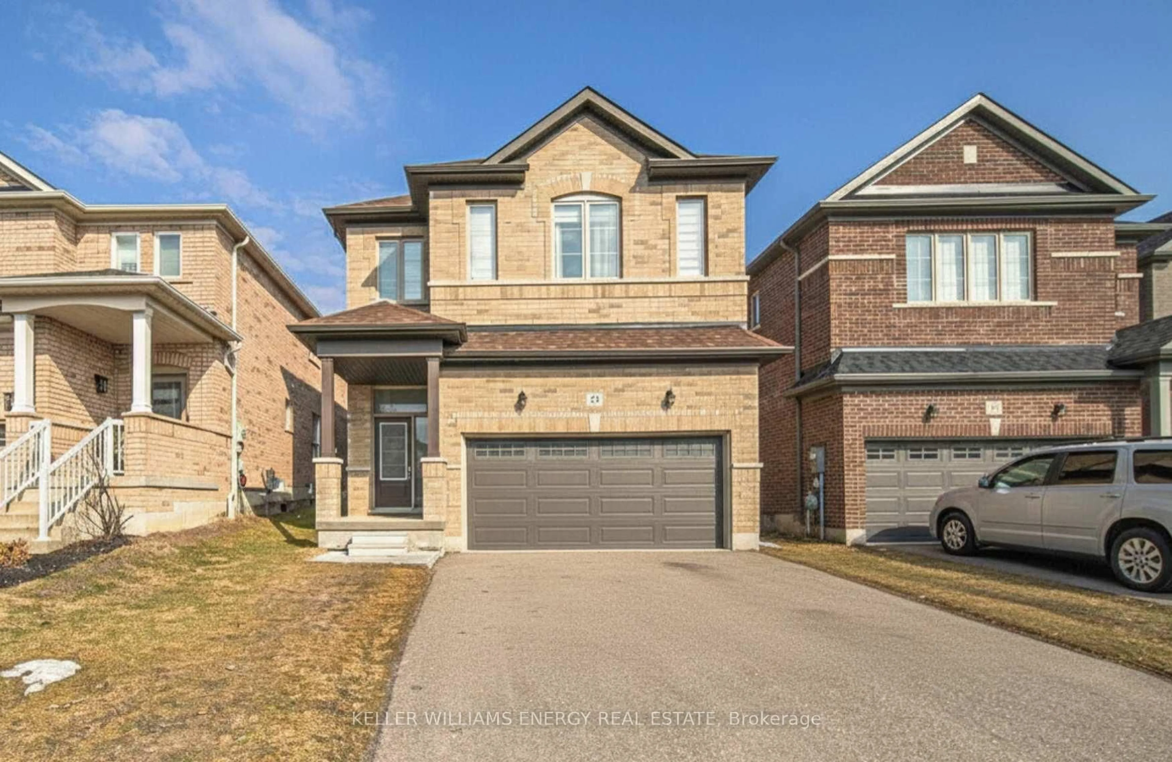 Home with brick exterior material, street for 23 Holman Crt, Whitby Ontario L1P 1W9