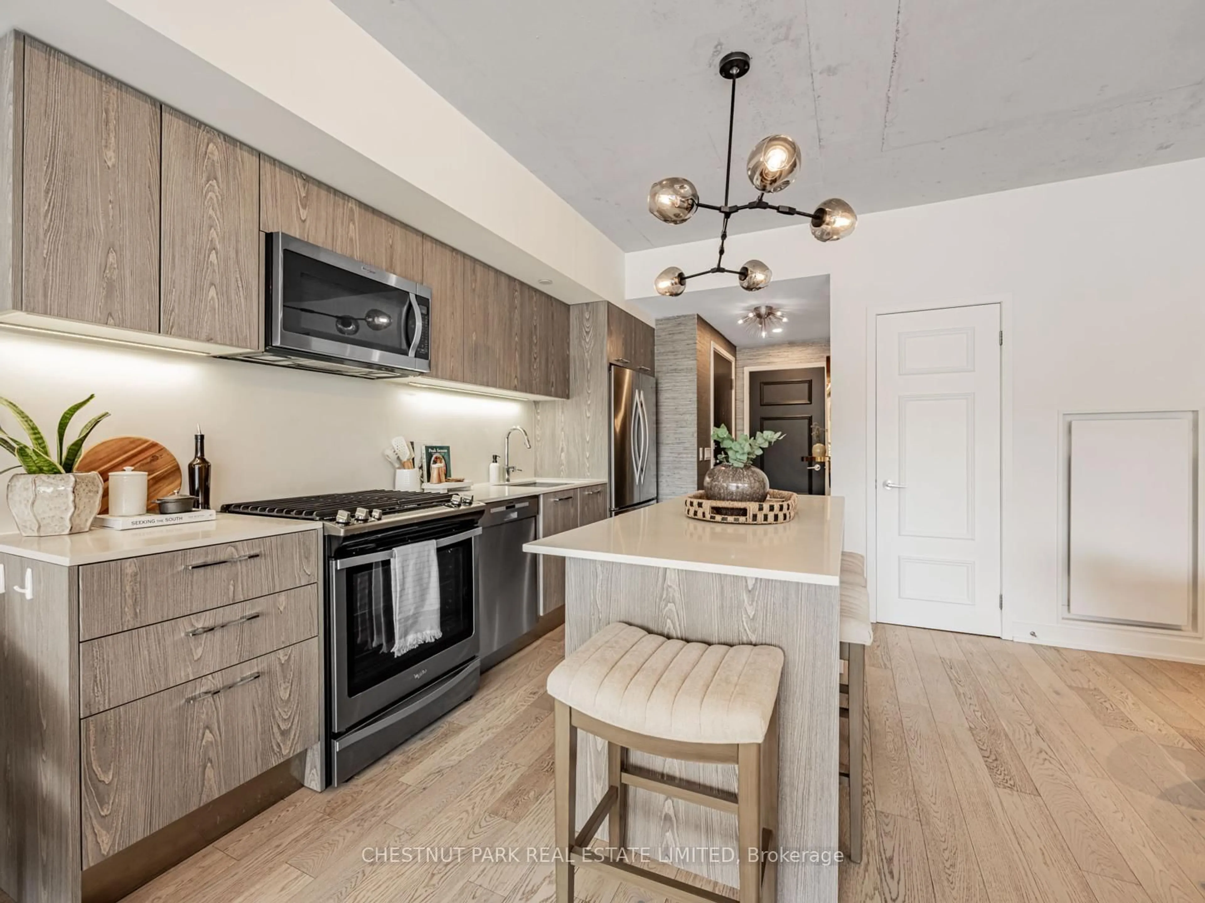 Open concept kitchen, unknown for 630 Kingston Rd #201, Toronto Ontario M4E 0B7