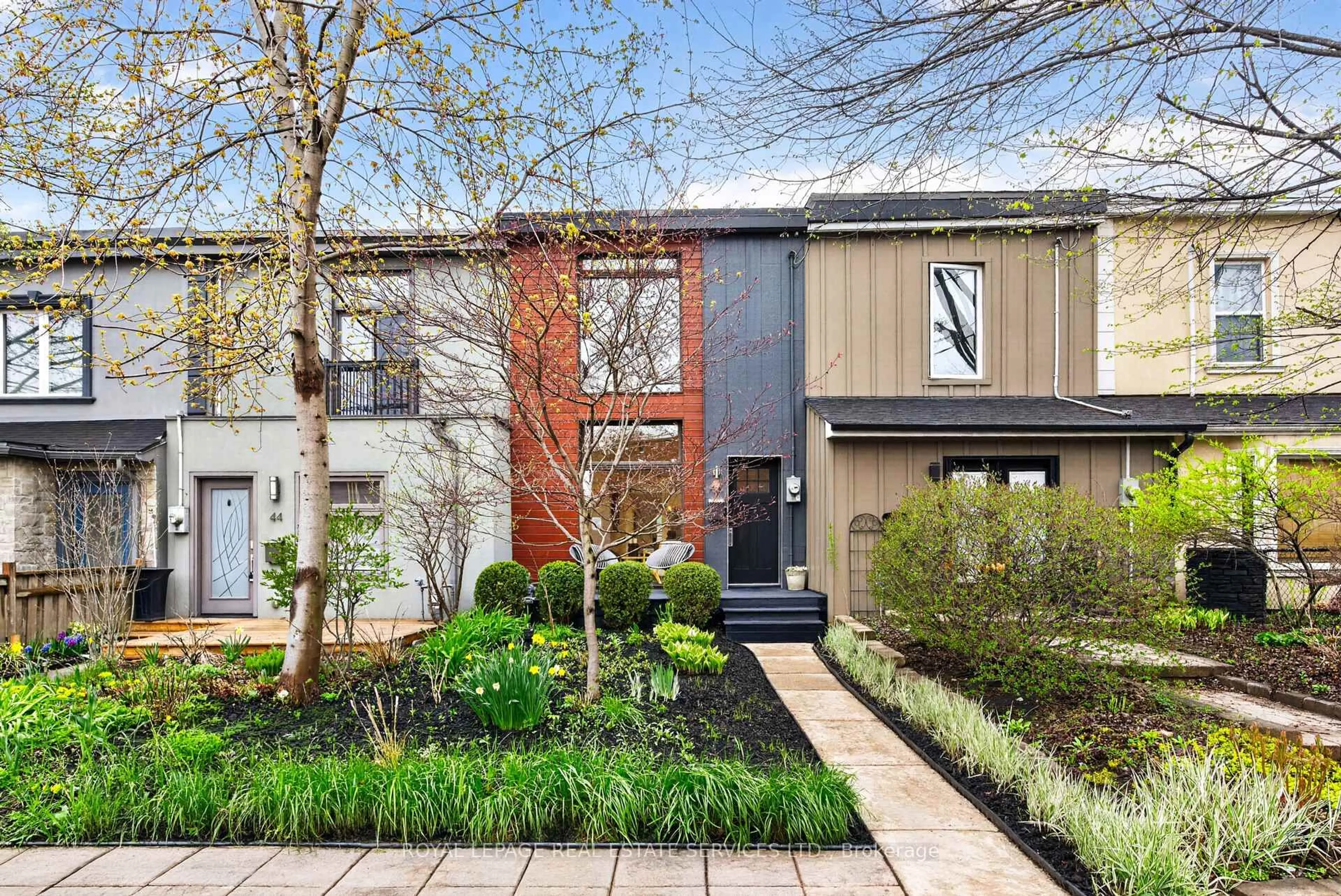 Home with brick exterior material, street for 46 Logan Ave, Toronto Ontario M4M 2M8