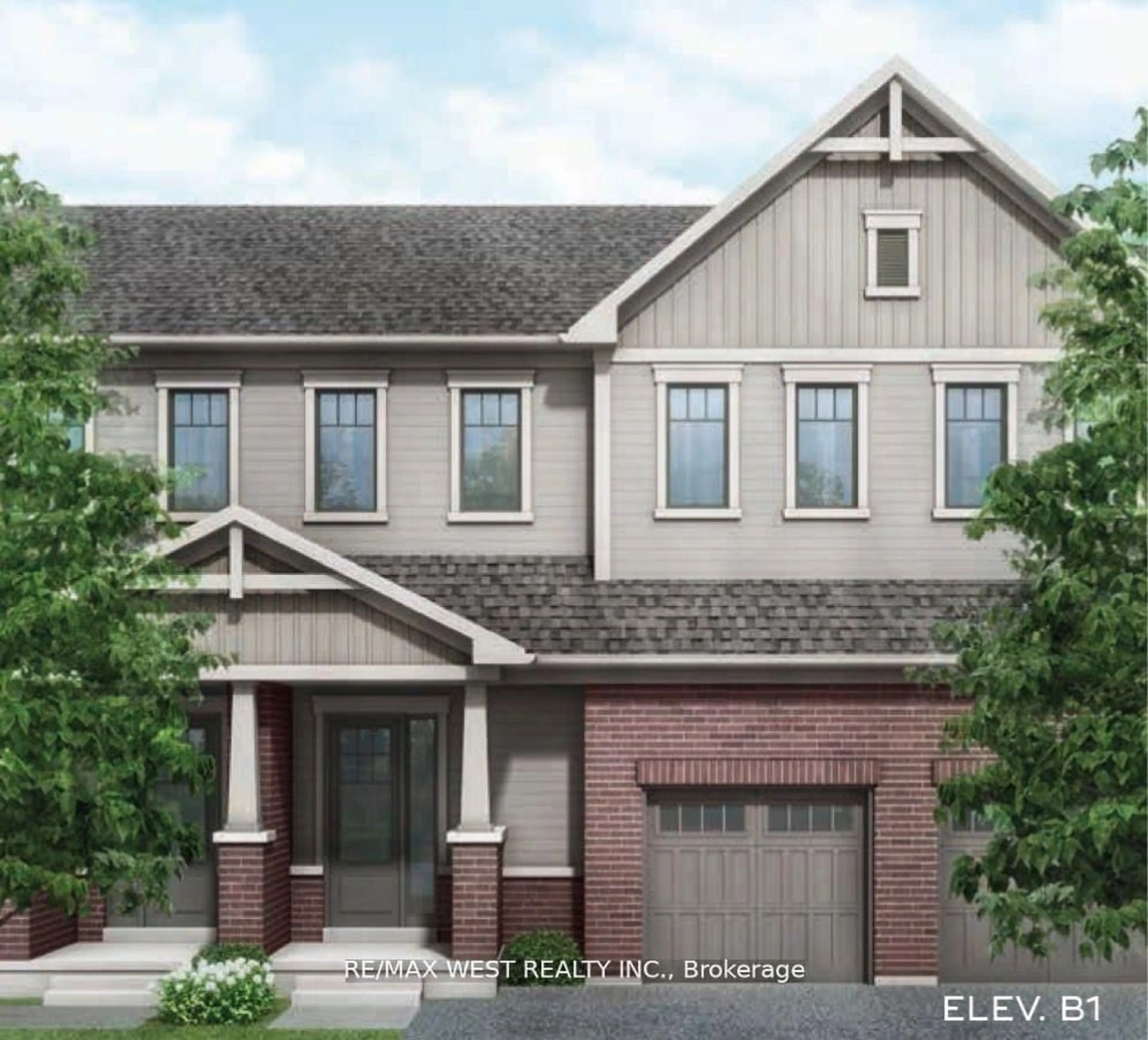 Home with brick exterior material, unknown for 106 Ziibi Way, Clarington Ontario L1B 1G9