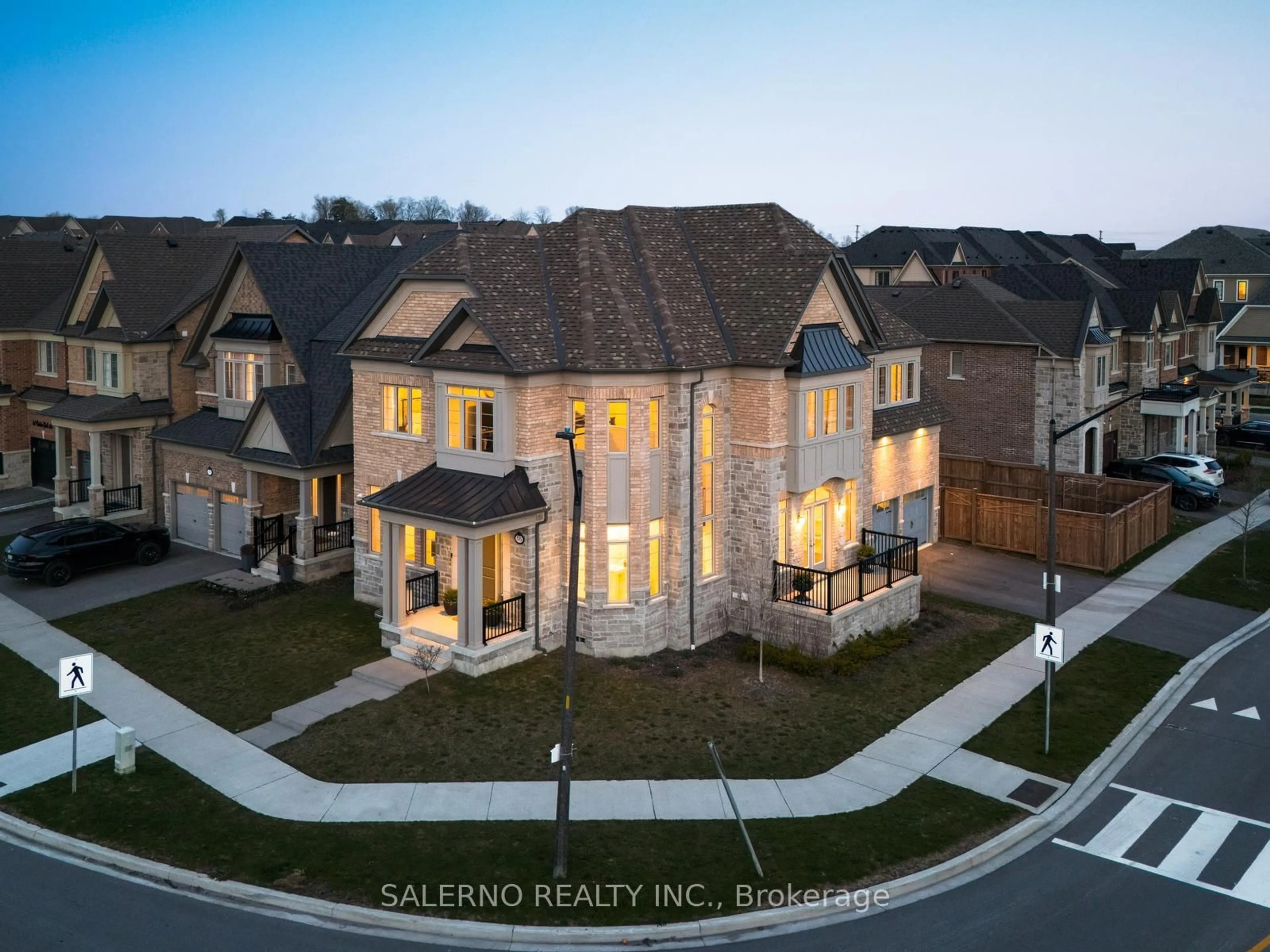 A pic from outside/outdoor area/front of a property/back of a property/a pic from drone, unknown for 55 Christine Elliott Ave, Whitby Ontario L1P 0C8