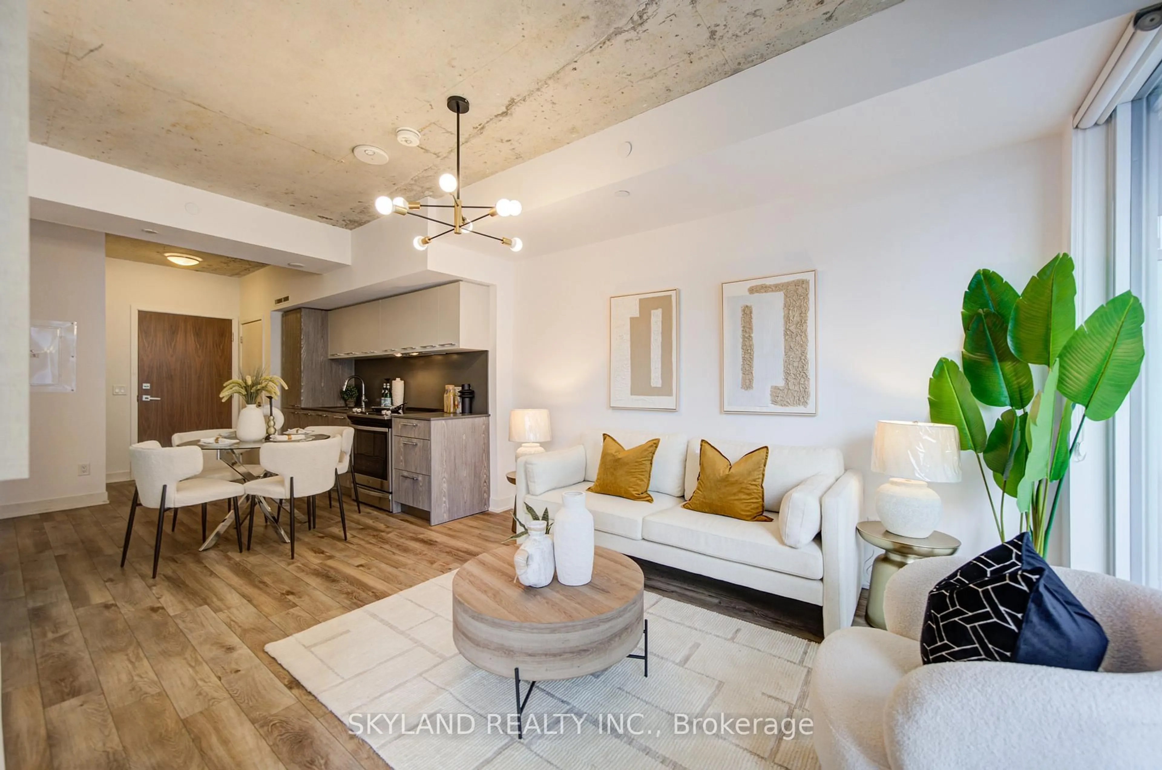 Living room with furniture, unknown for 30 Baseball Pl, Toronto Ontario M4M 0E8