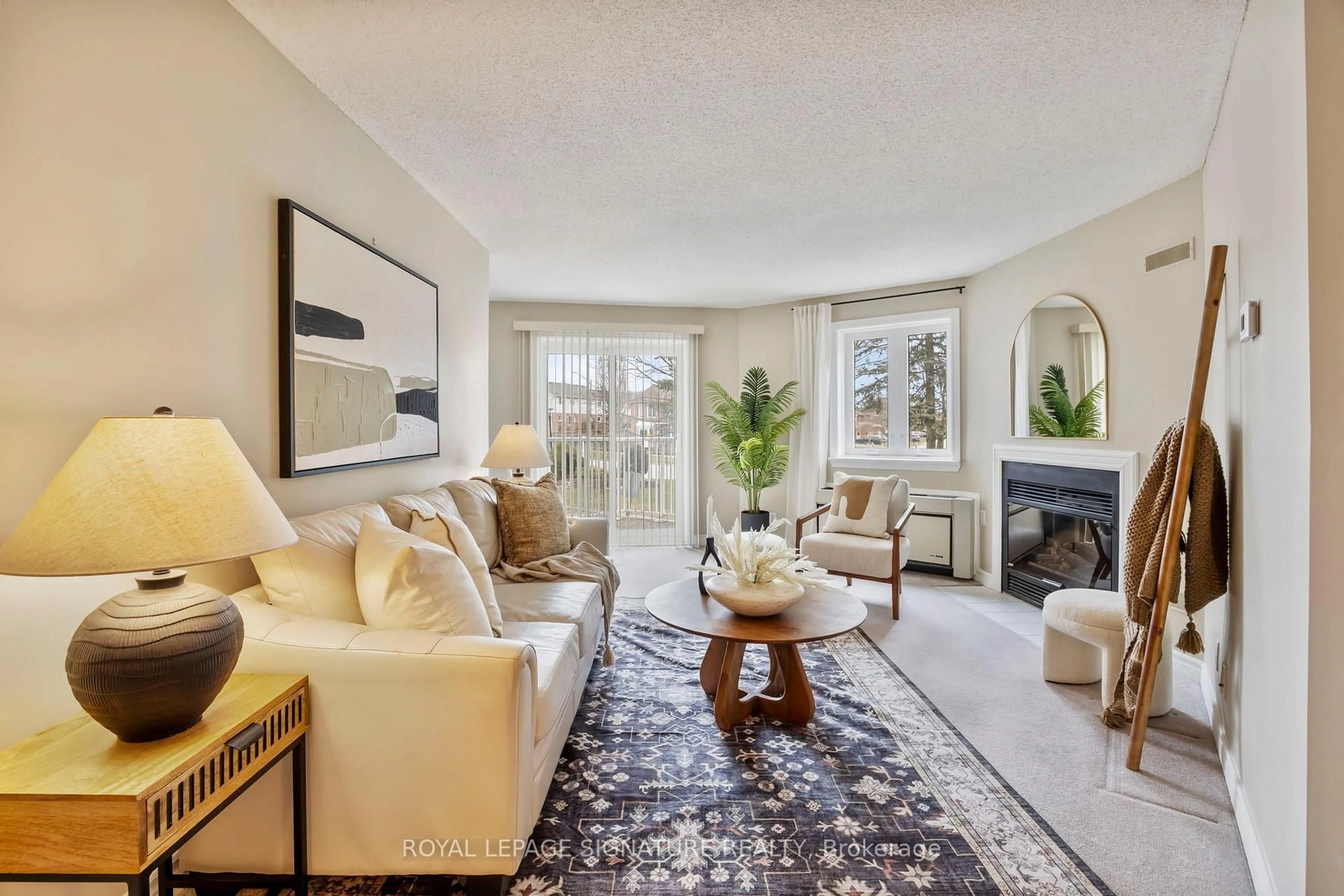Living room with furniture, unknown for 189 Lake Driveway #217, Ajax Ontario L1S 7J1