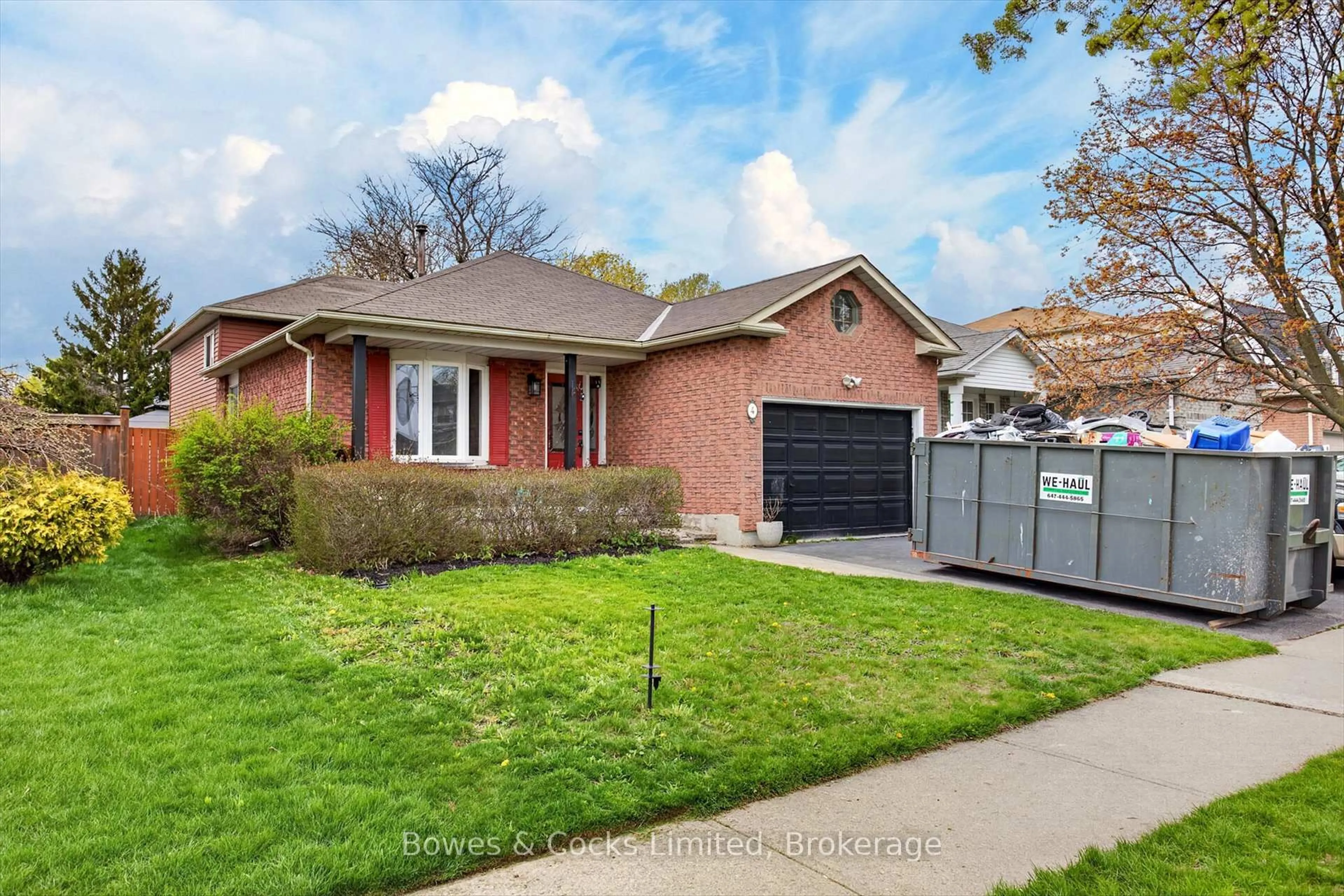 Home with brick exterior material, street for 4 Claret Rd, Clarington Ontario L1E 1V9