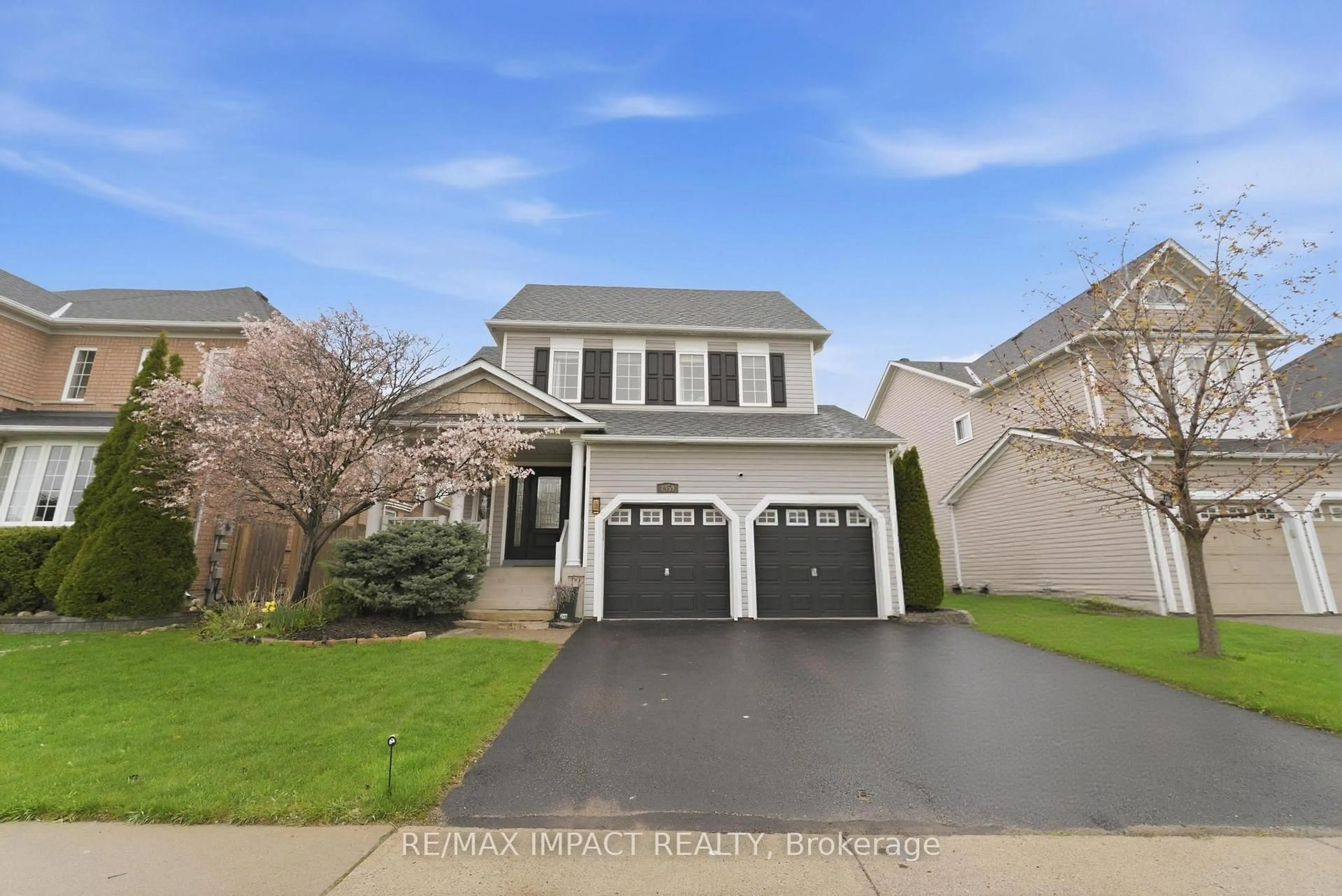 Home with vinyl exterior material, street for 1459 Grandview St, Oshawa Ontario L1K 2N8