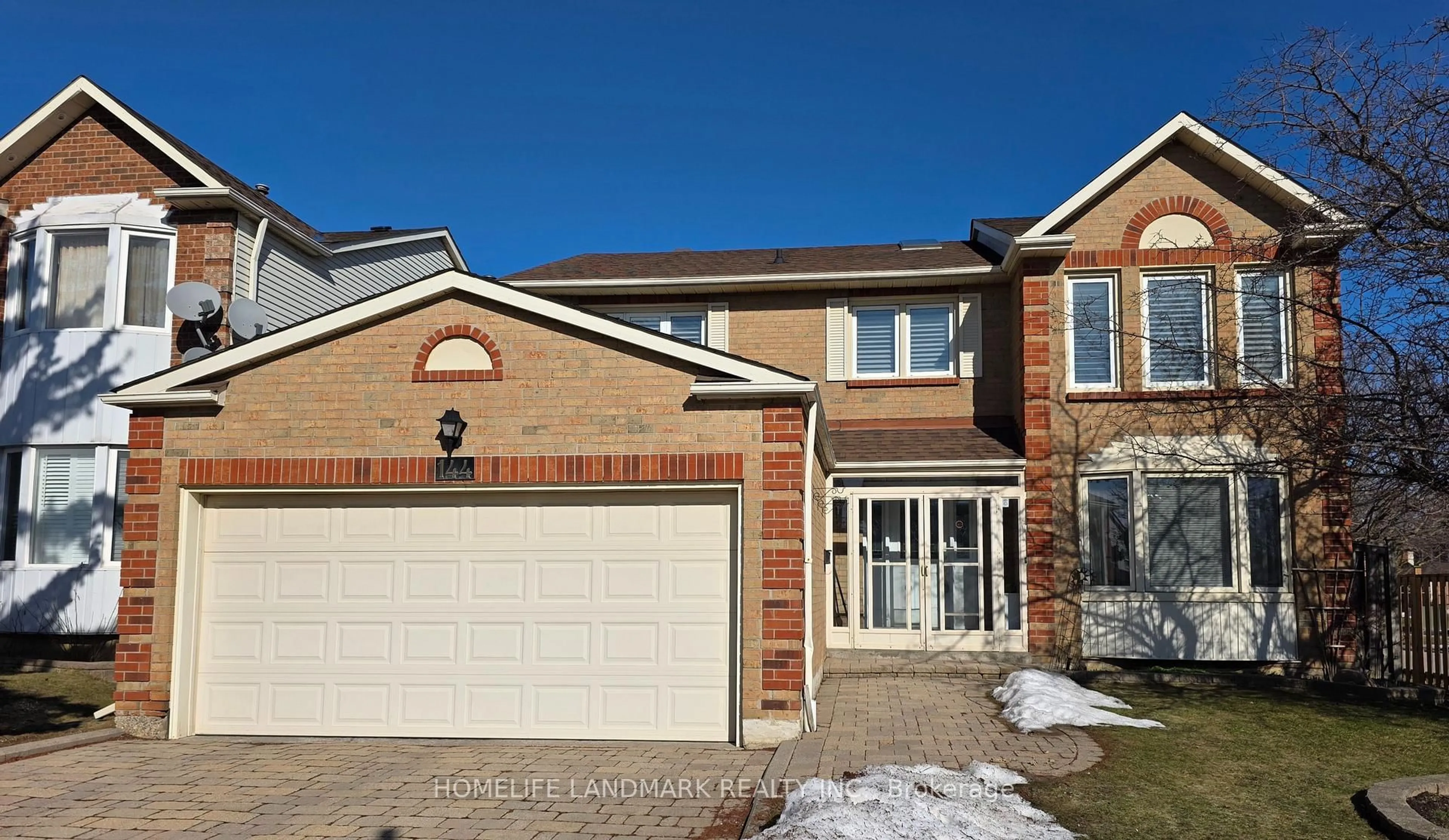 Home with brick exterior material, street for 144 Canongate Tr, Toronto Ontario M1V 3G9