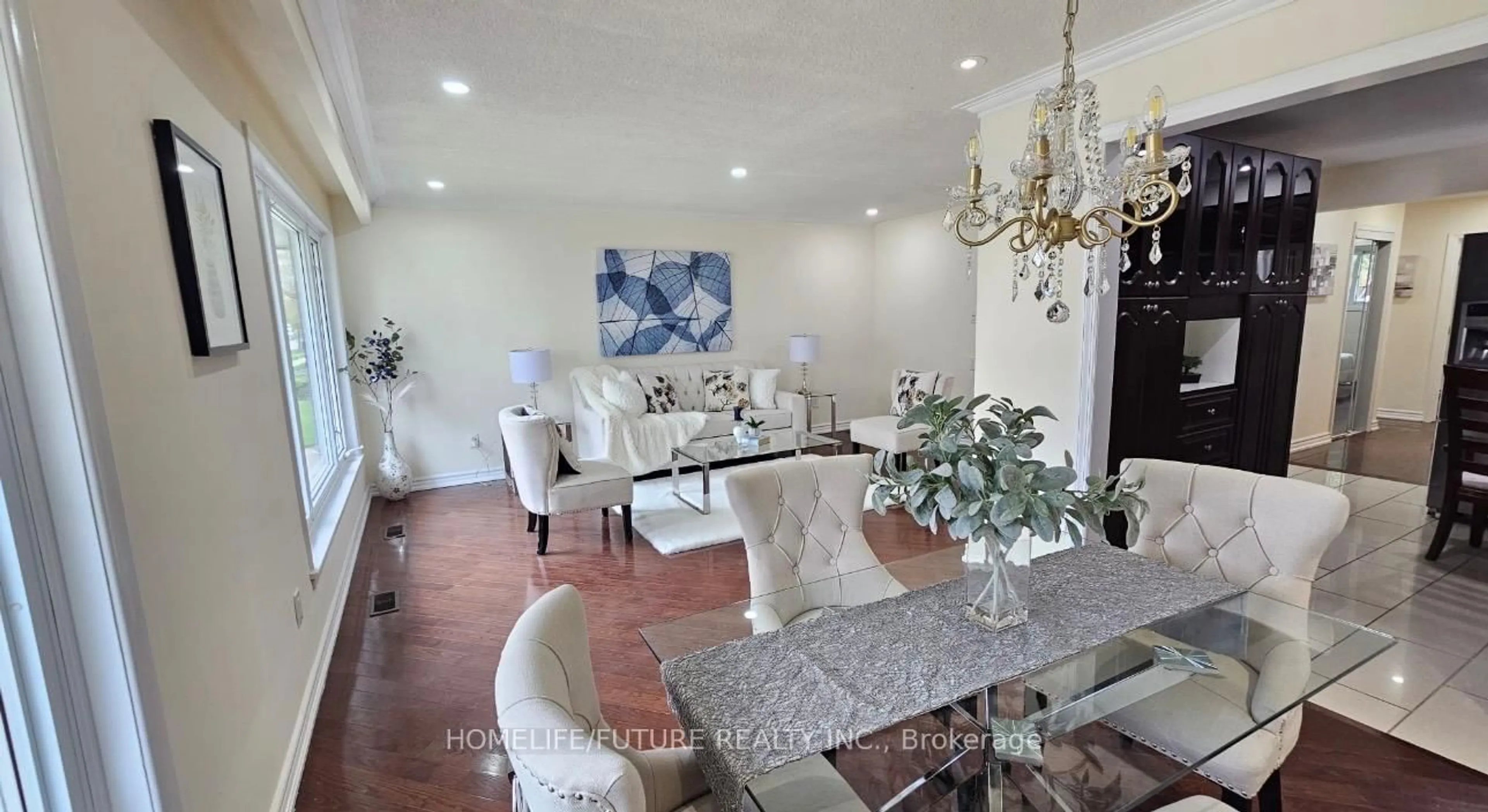 Dining room, ceramic/tile floor for 9 Faraday Dr, Toronto Ontario M1H 2R9