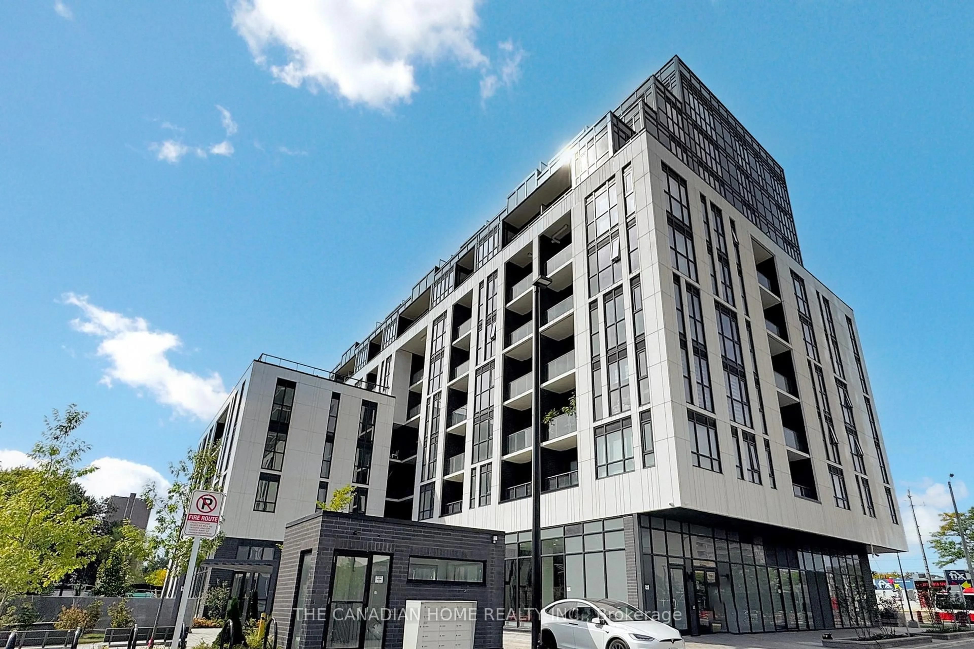 A pic from outside/outdoor area/front of a property/back of a property/a pic from drone, building for 3429 Sheppard Ave #212, Toronto Ontario M1T 0C2