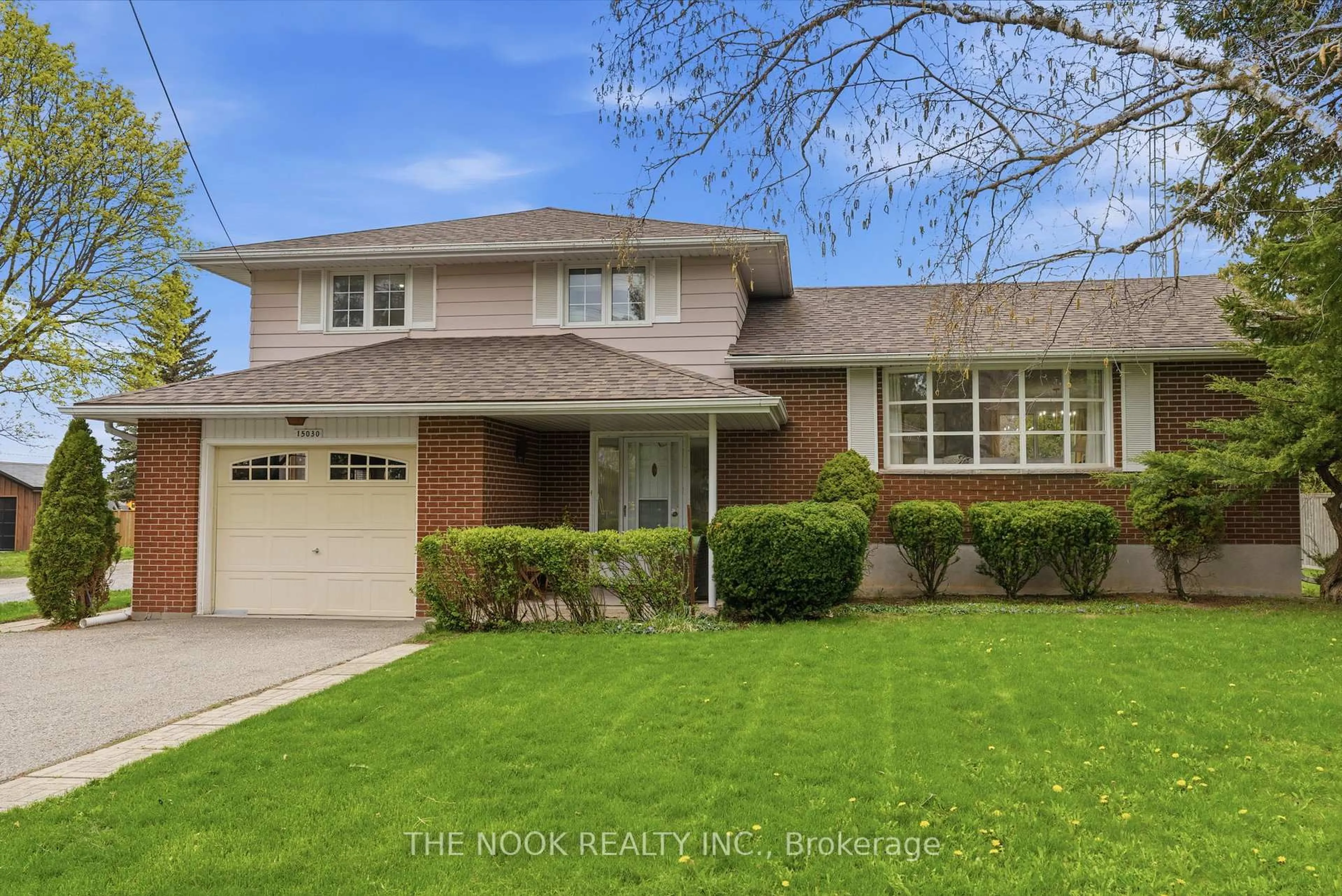 Home with brick exterior material, street for 15030 Old Simcoe Rd, Scugog Ontario L9L 1K4