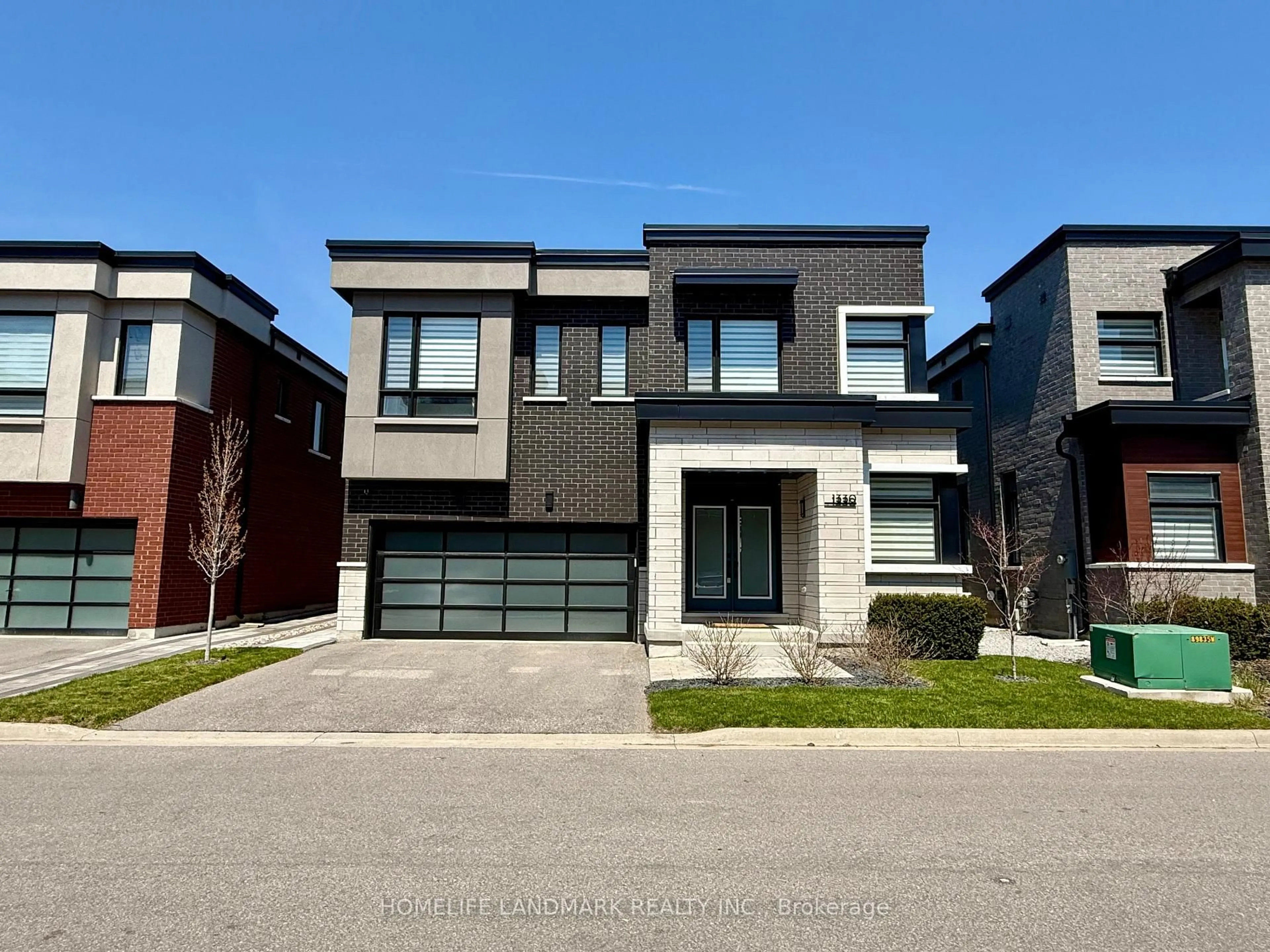 Home with brick exterior material, street for 1330 Gull Crossing, Pickering Ontario L1W 0B7