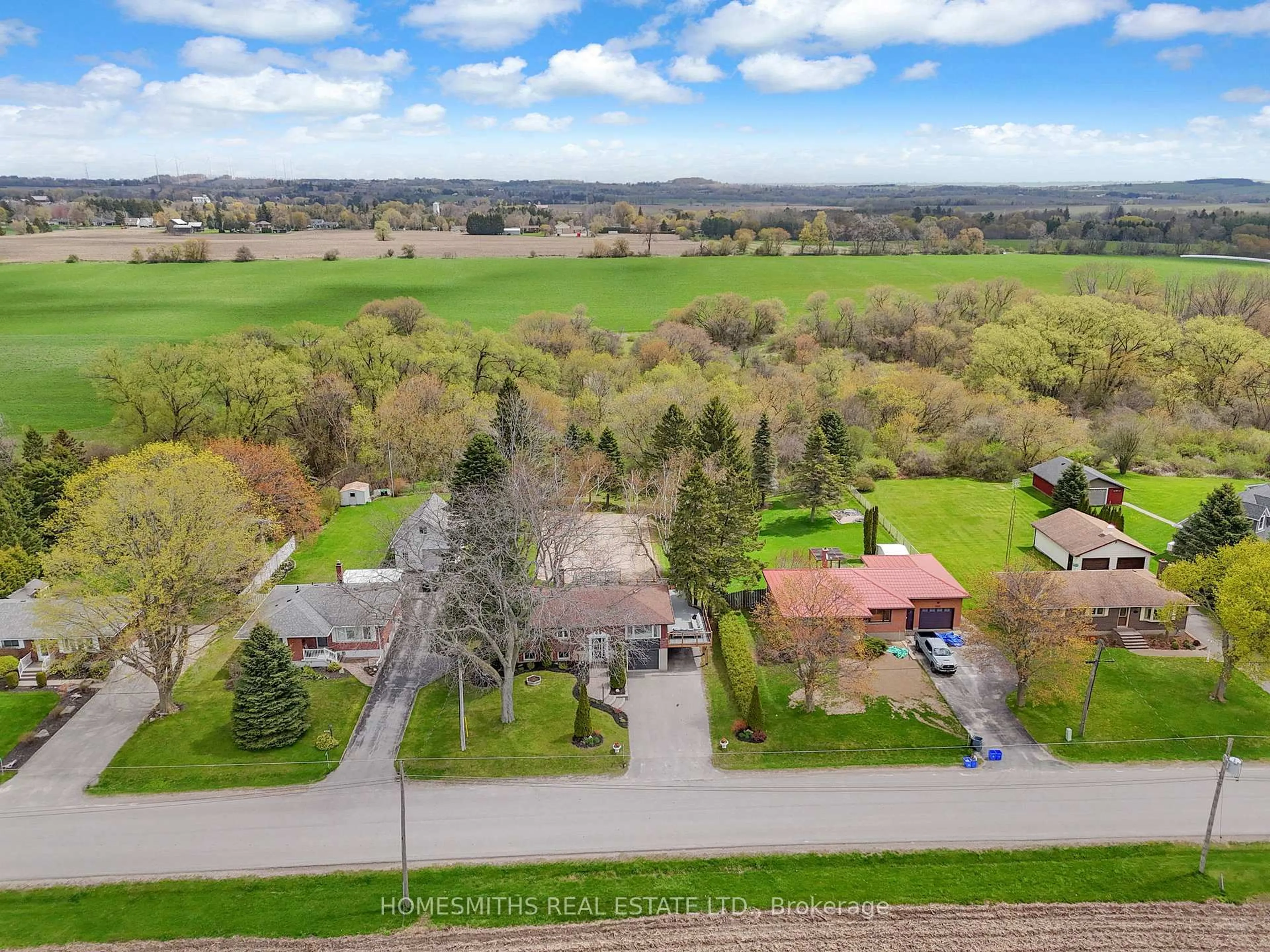 A pic from outside/outdoor area/front of a property/back of a property/a pic from drone, unknown for 5701 Ochonski Rd, Clarington Ontario L0B 1M0
