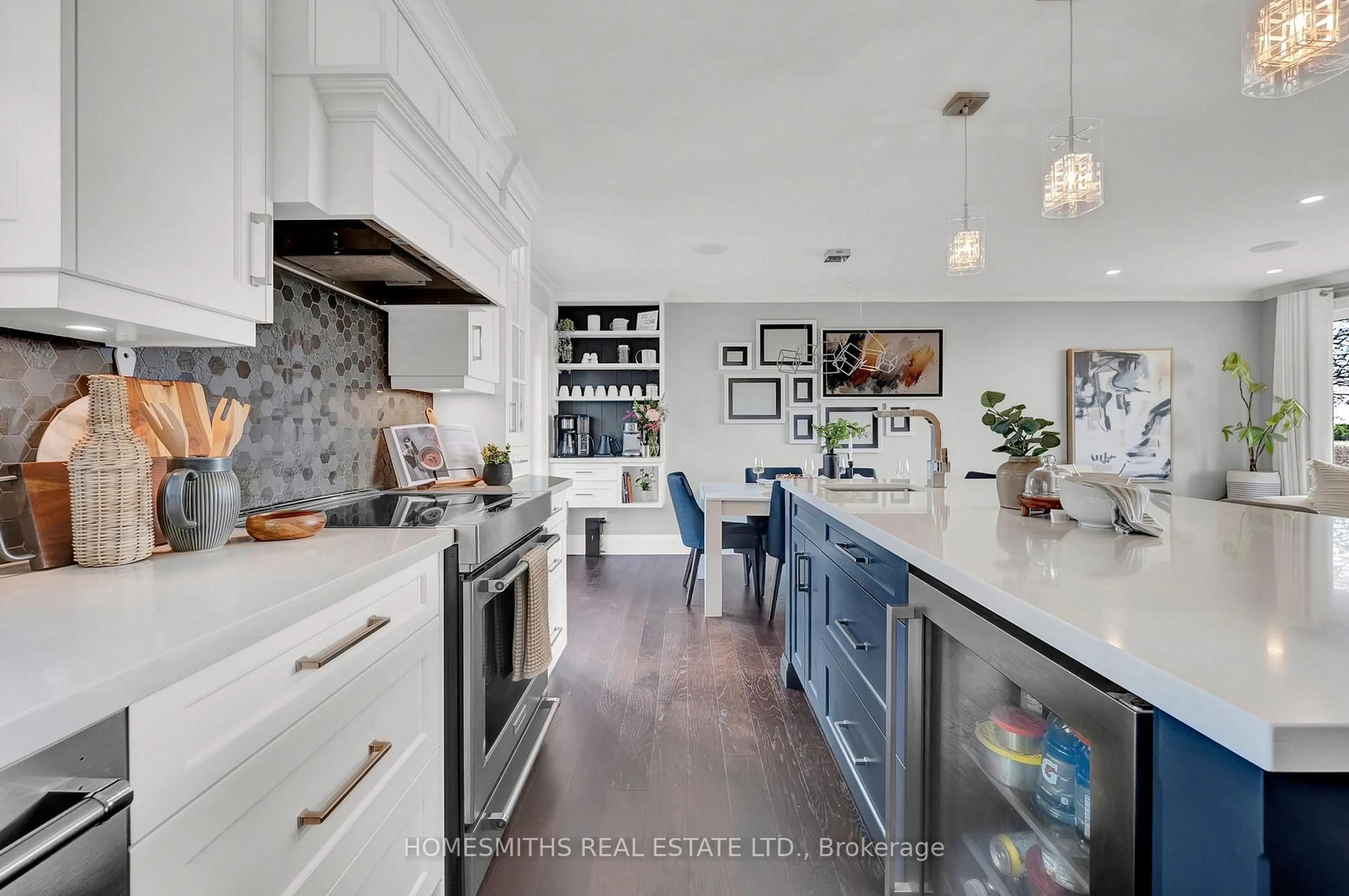 Open concept kitchen, ceramic/tile floor for 5701 Ochonski Rd, Clarington Ontario L0B 1M0