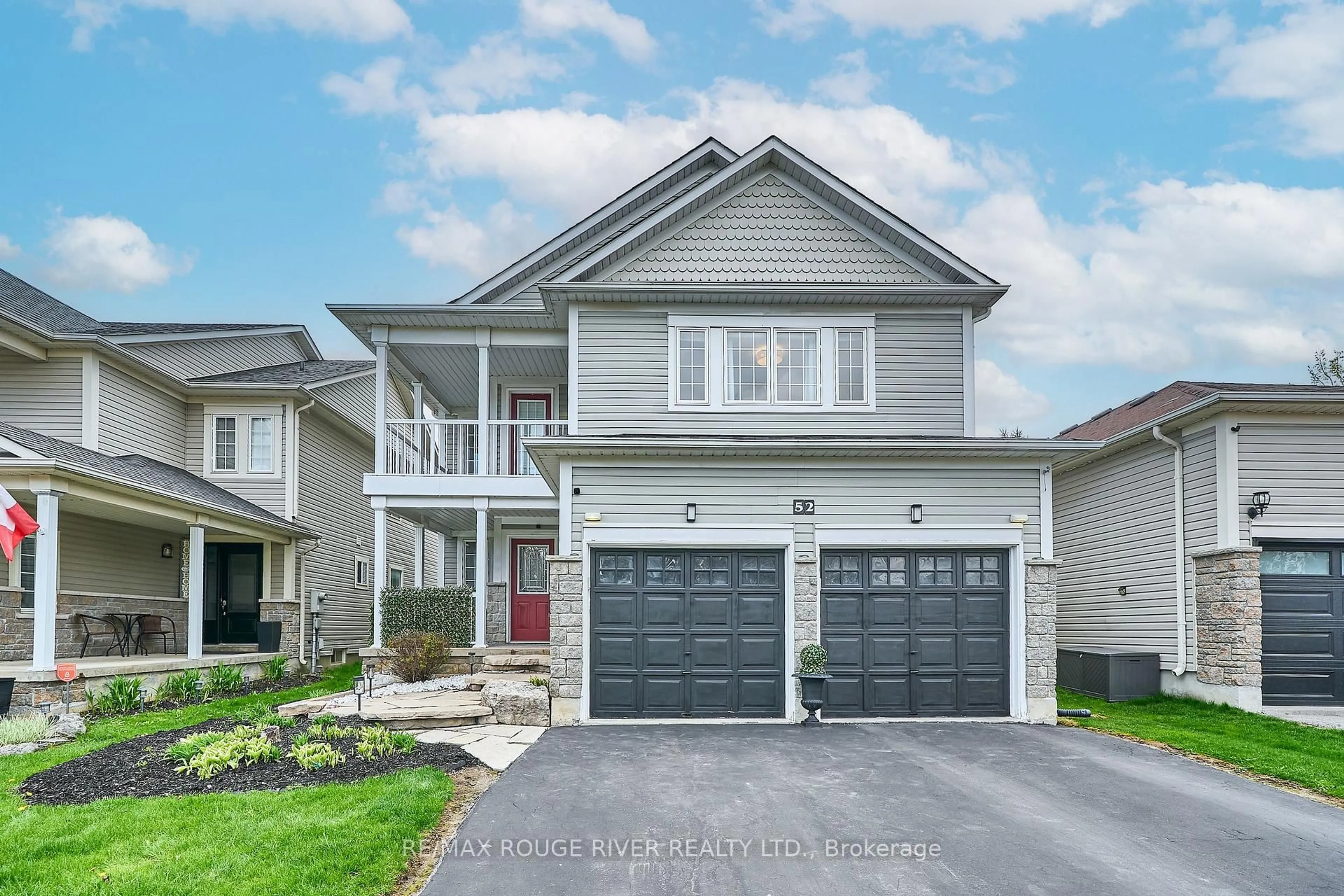 Home with vinyl exterior material, street for 52 Rickaby St, Clarington Ontario L1C 5J6