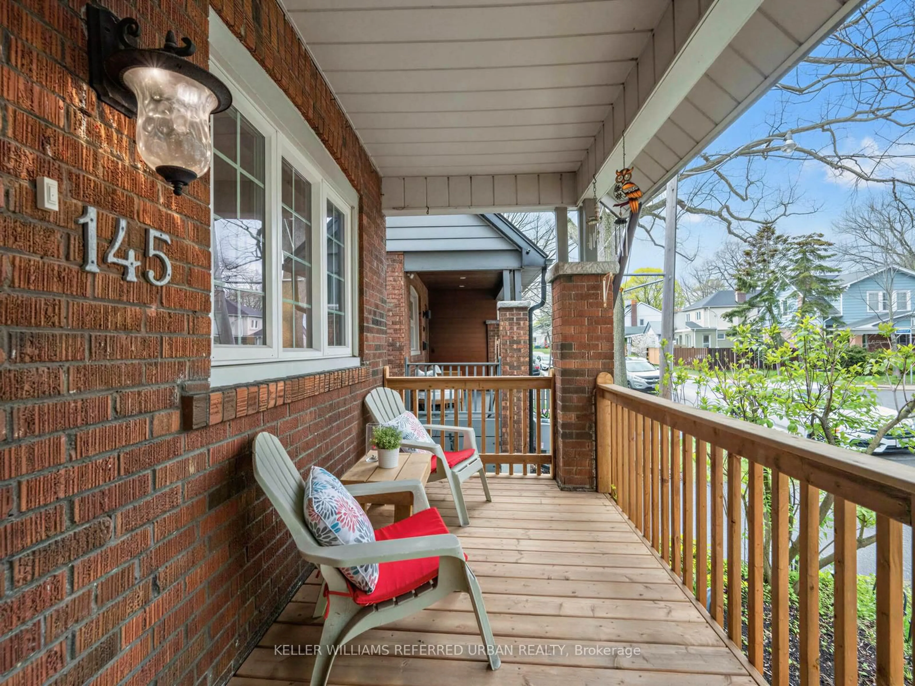 Patio, street for 145 Oakcrest Ave, Toronto Ontario M4C 1B8