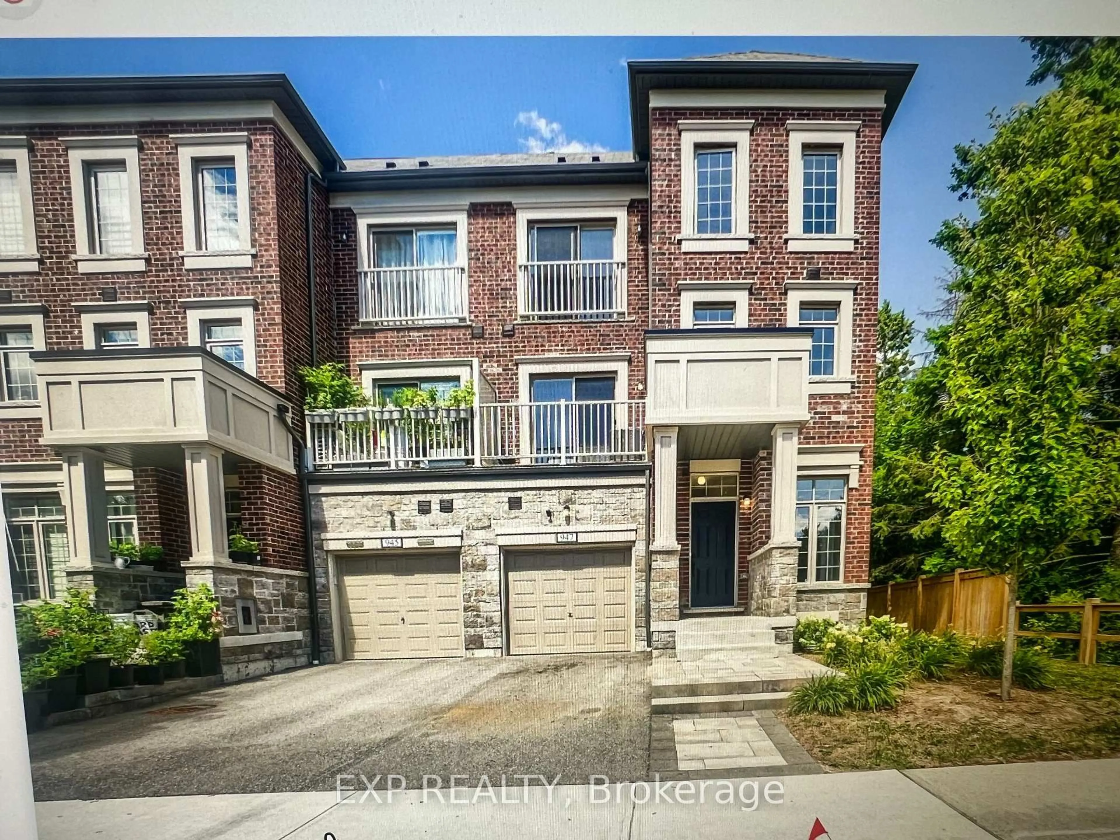 Home with brick exterior material, street for 947 Finley Ave, Ajax Ontario L1S 3V5