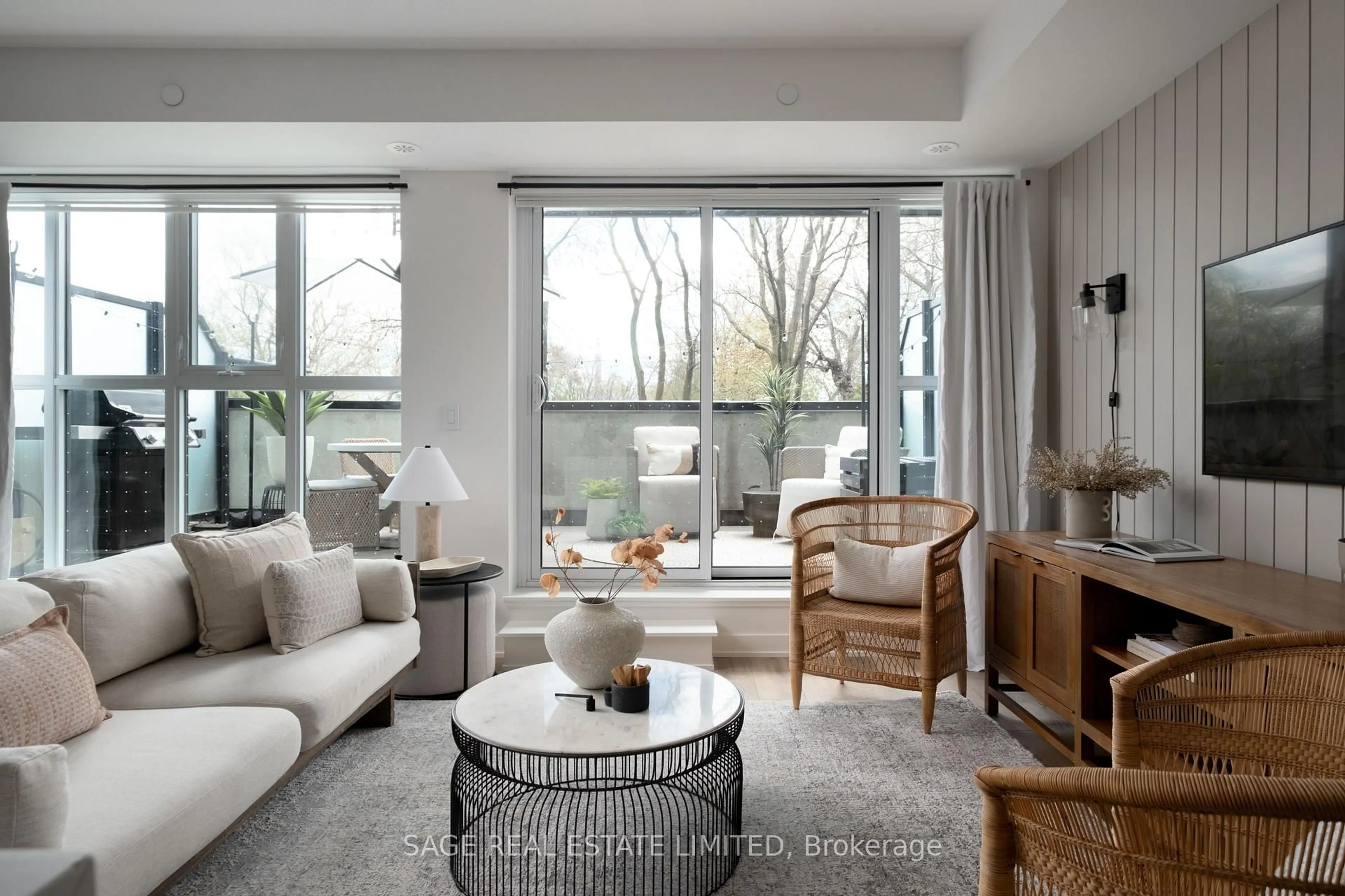 Living room with furniture, unknown for 899 Queen St #212, Toronto Ontario M4M 0C8