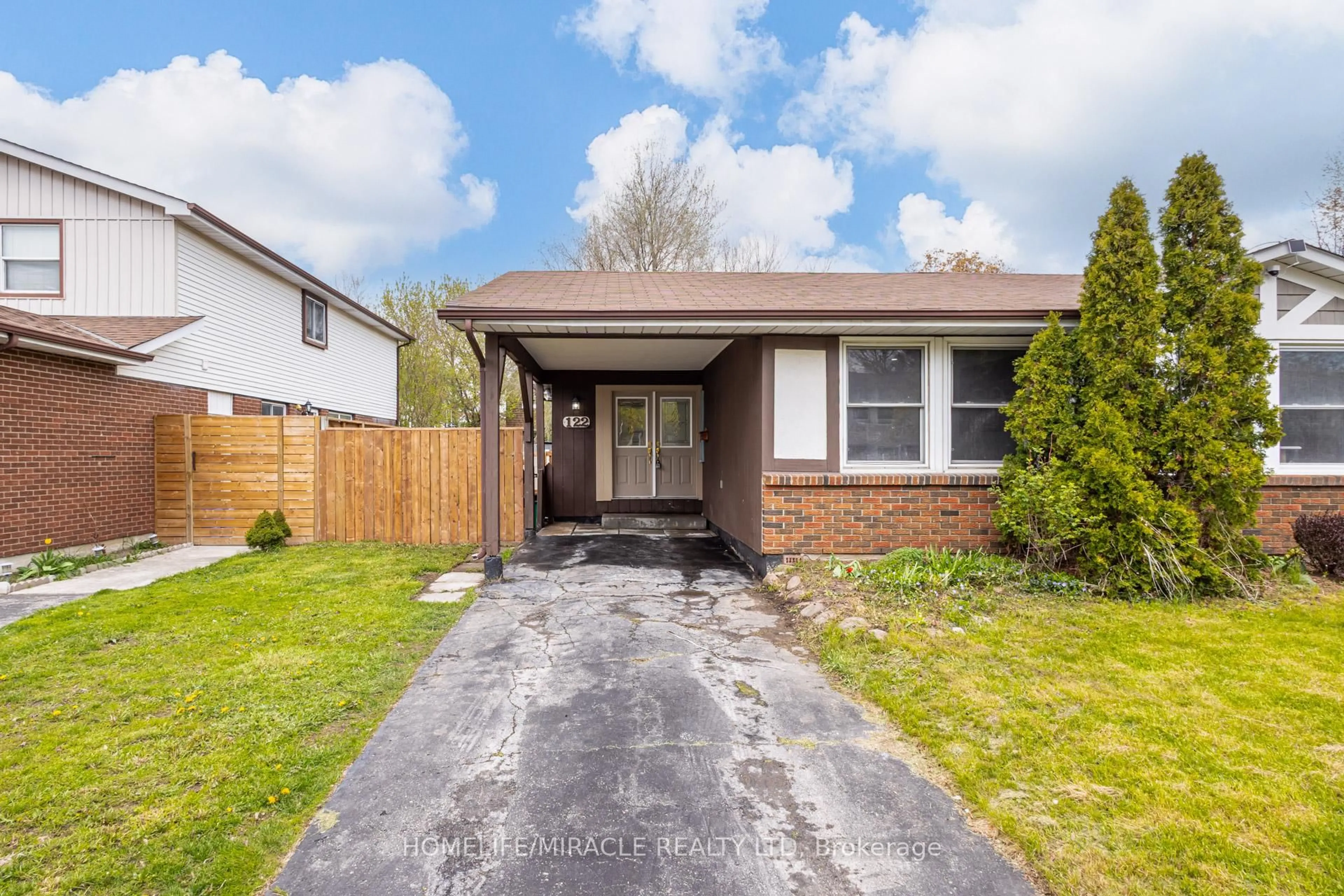 Home with brick exterior material, street for 122 Ormond Dr, Oshawa Ontario L1G 6T4