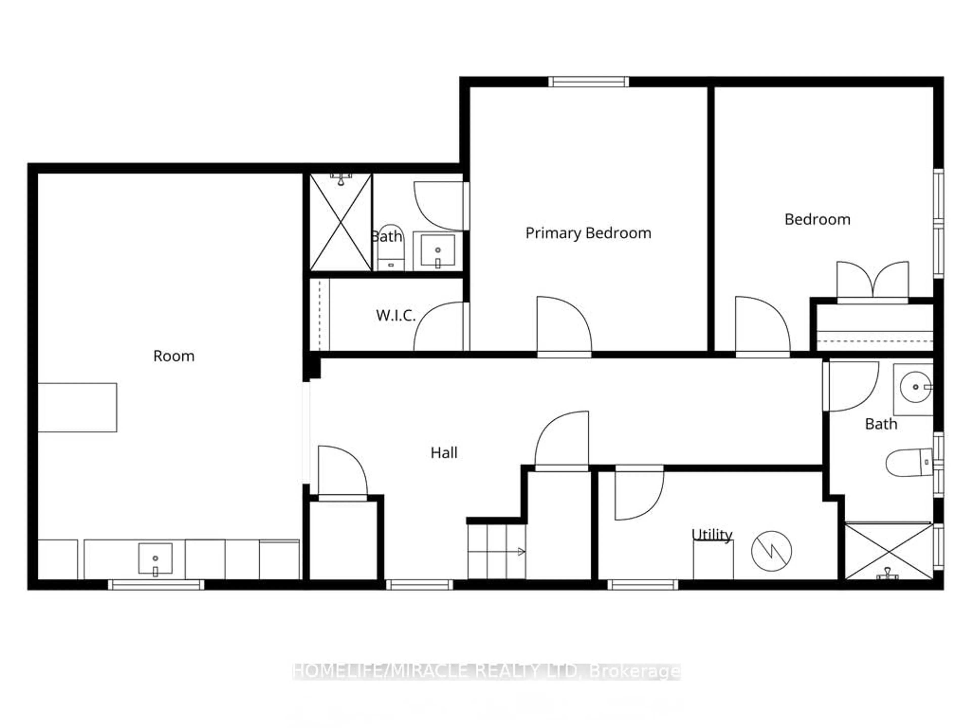 Floor plan for 158 Cass Ave, Toronto Ontario M1T 2B7