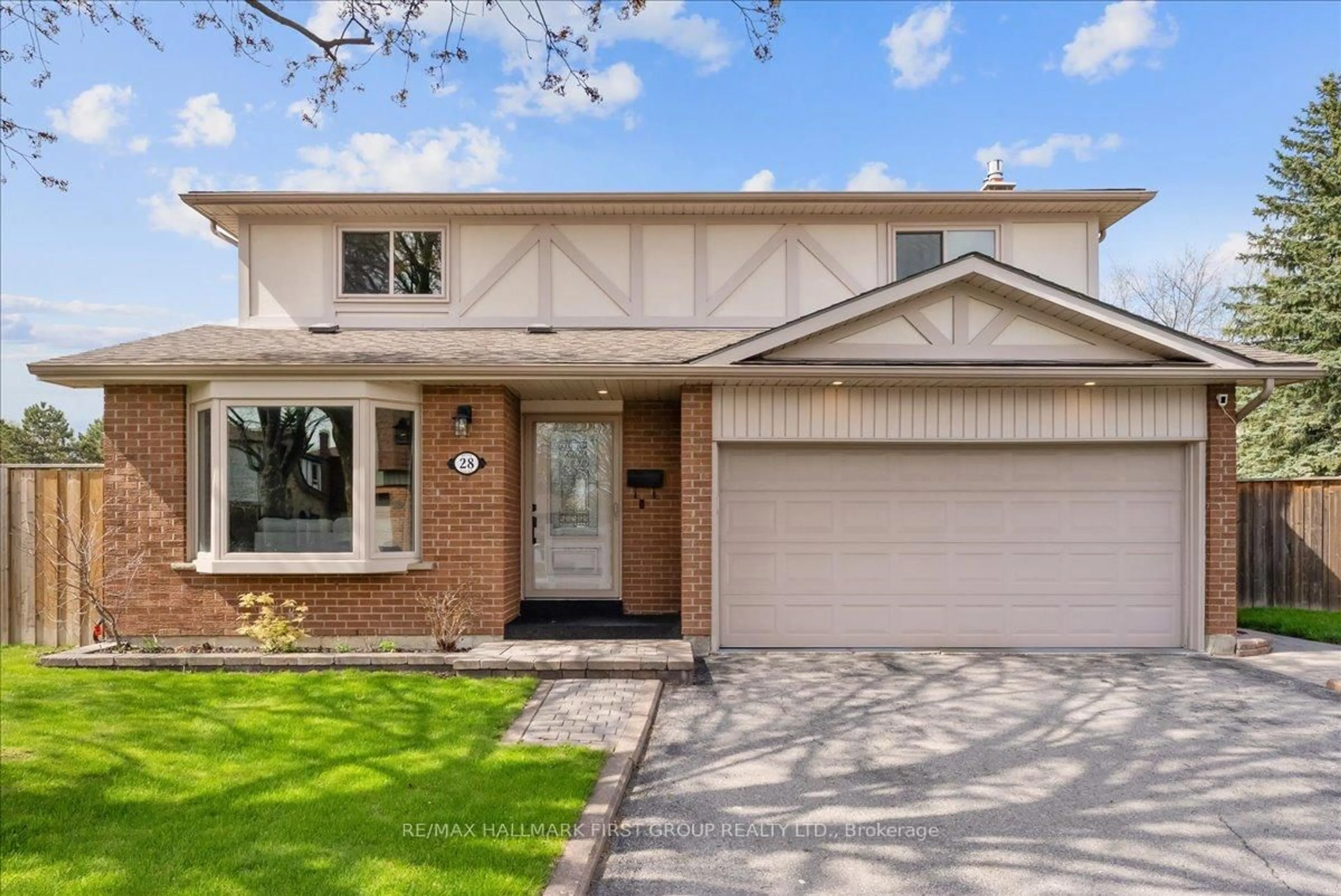 Home with brick exterior material, street for 28 Heda Crt, Whitby Ontario L1N 5Y8
